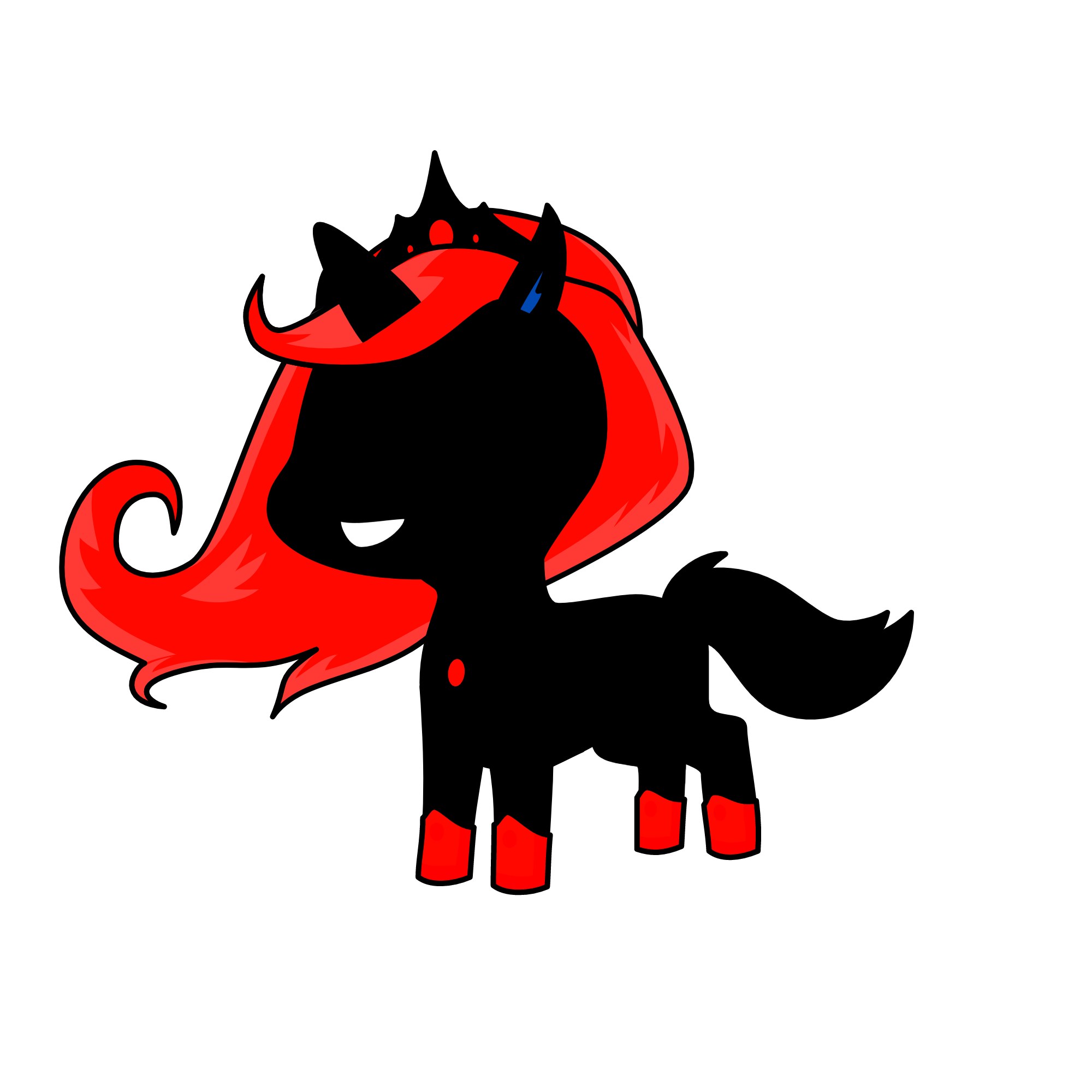 Demon Queen, the unicorn