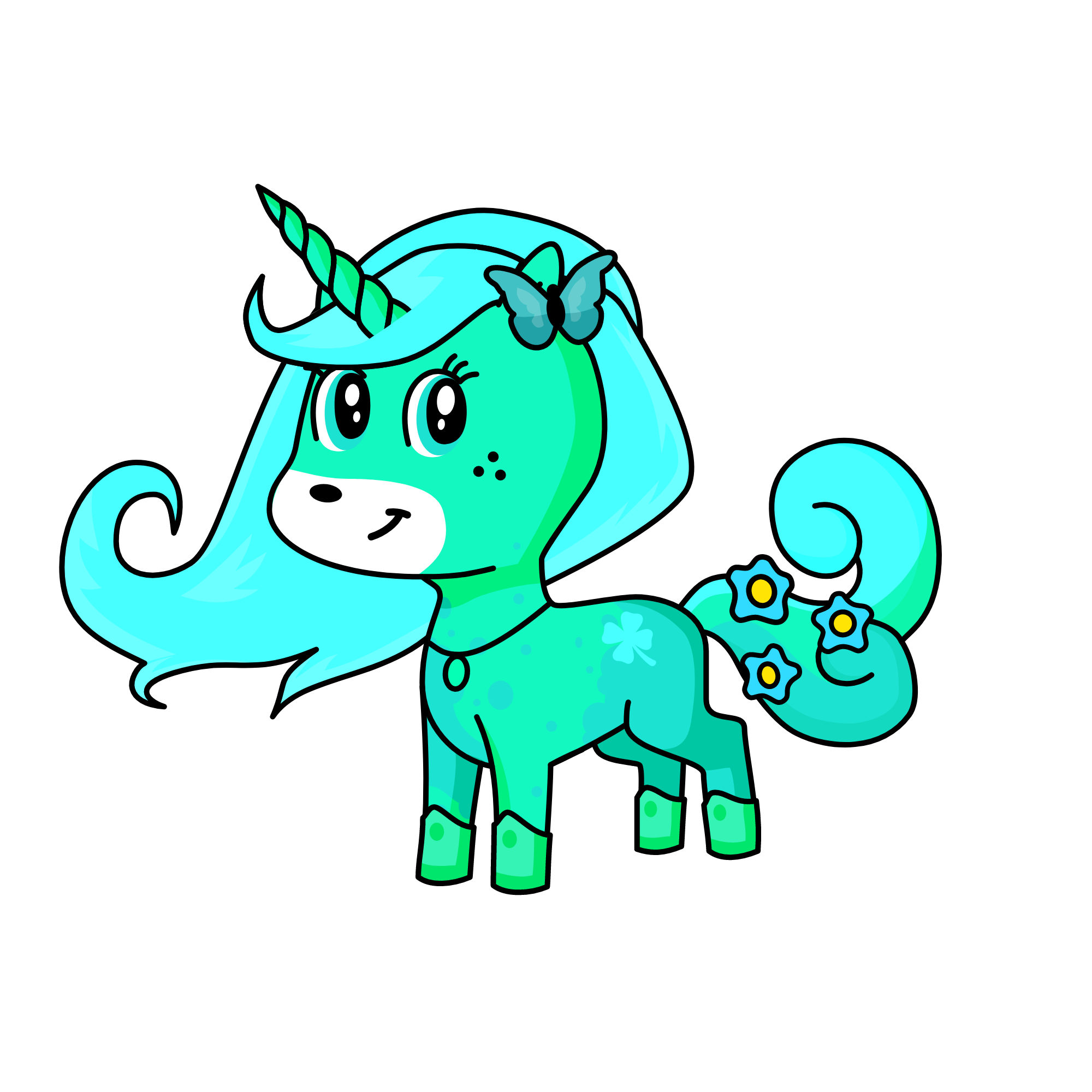 moshi, the unicorn