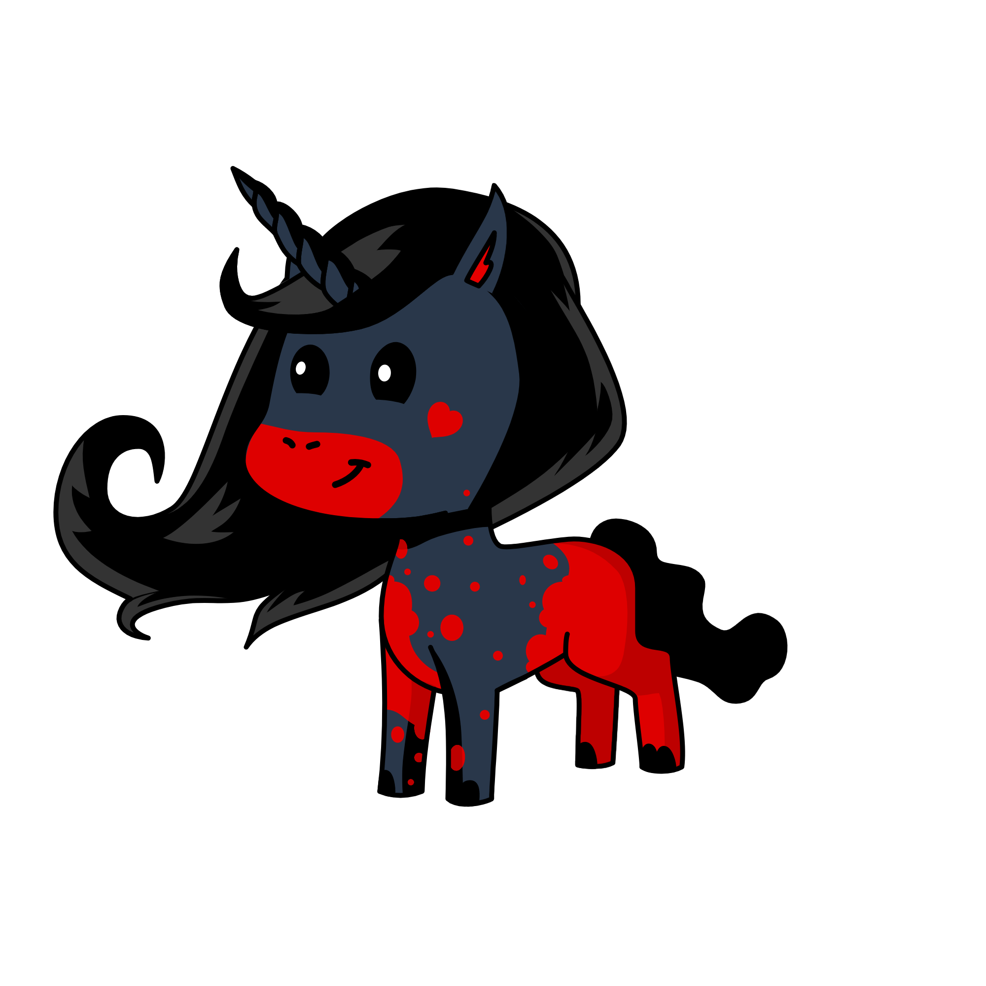 Harbringer of Death, the unicorn