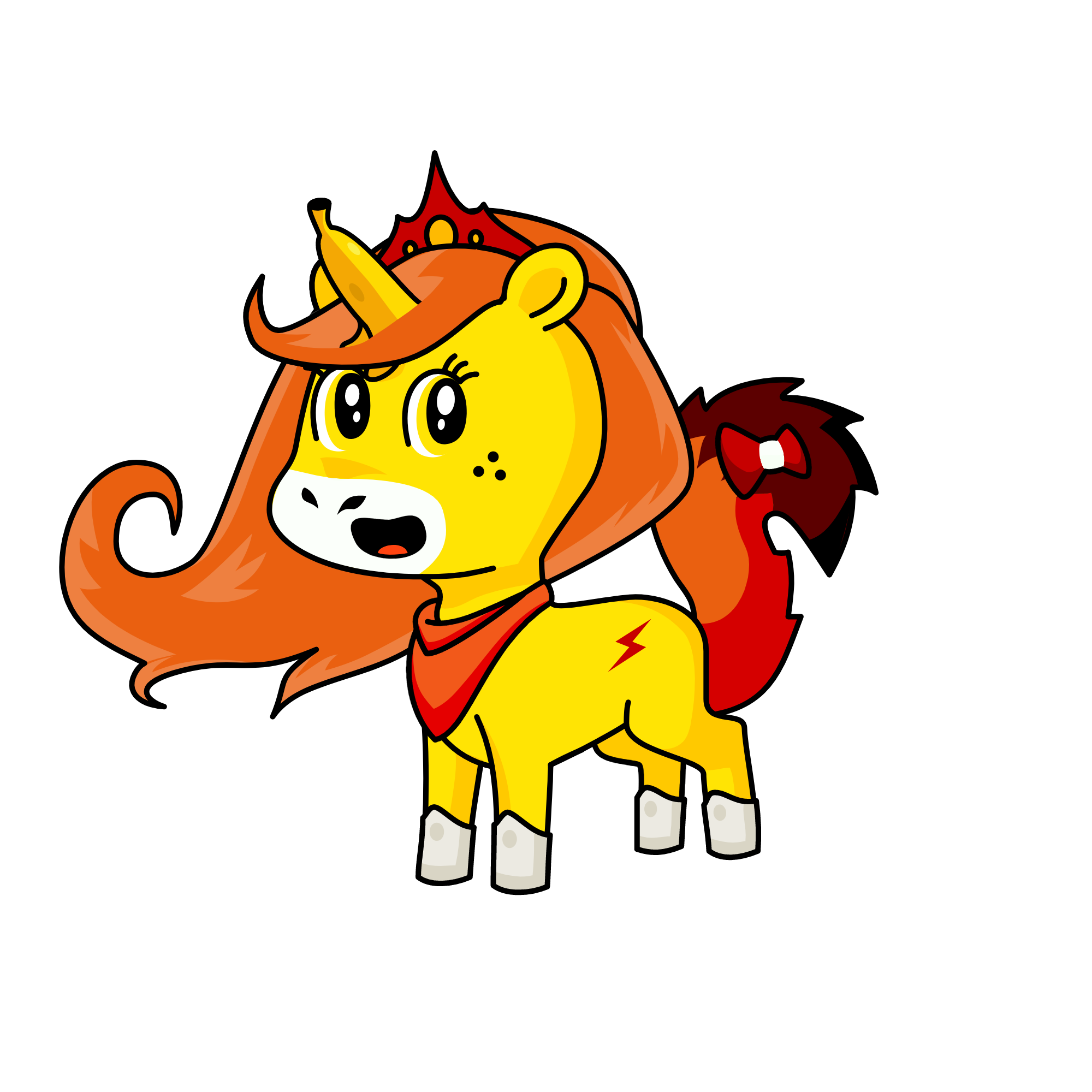 Lightning Sun, the unicorn