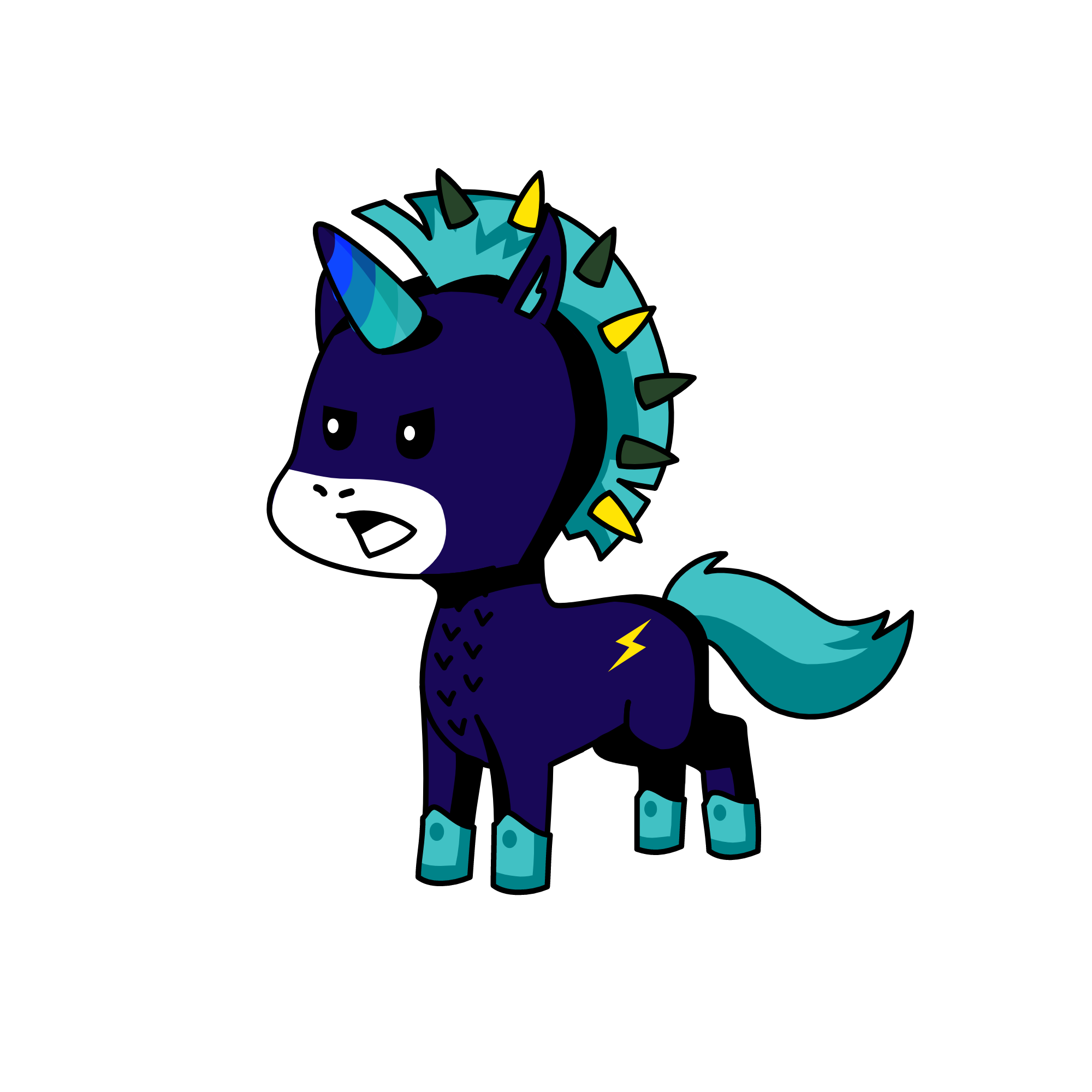super boy, the unicorn