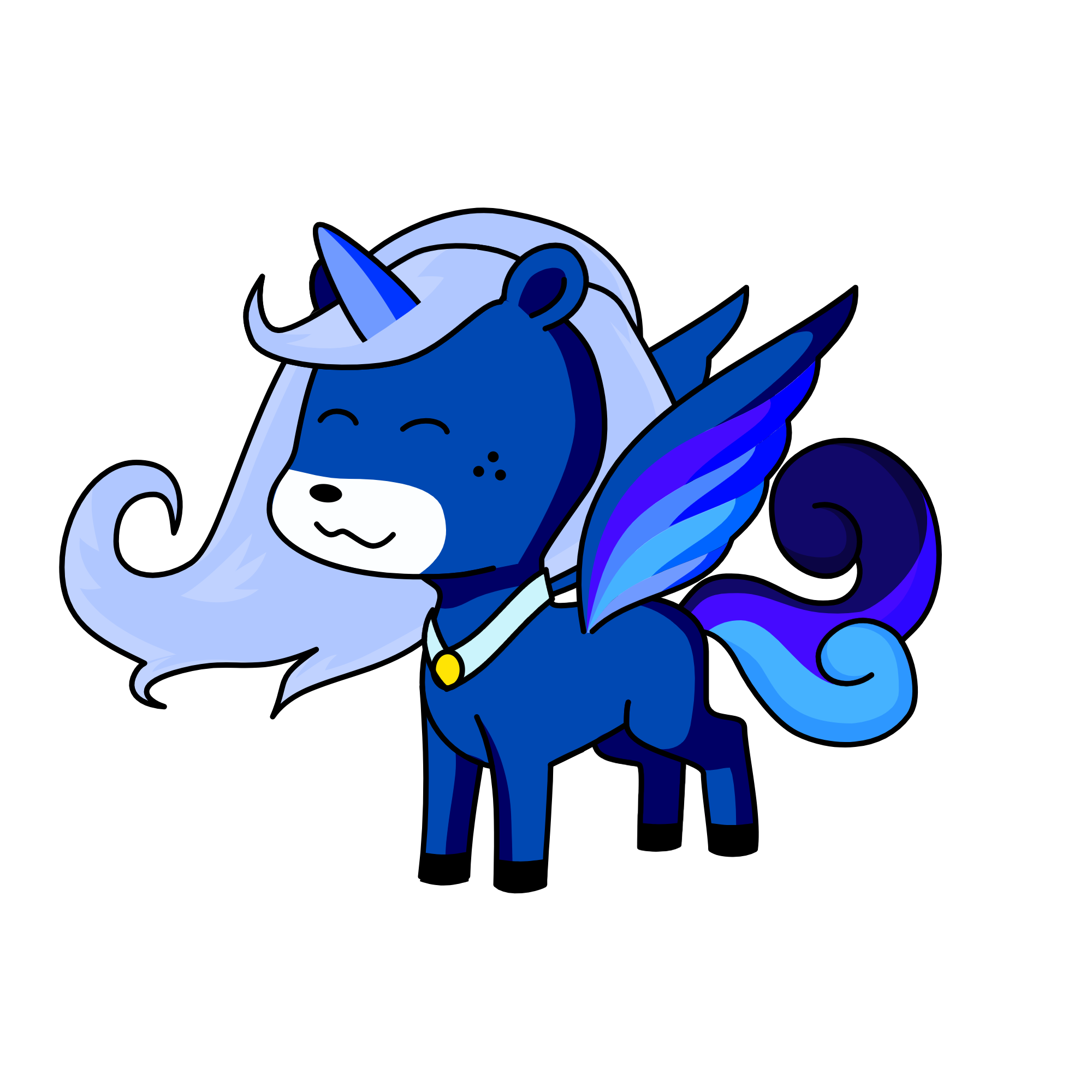Snowy, the unicorn