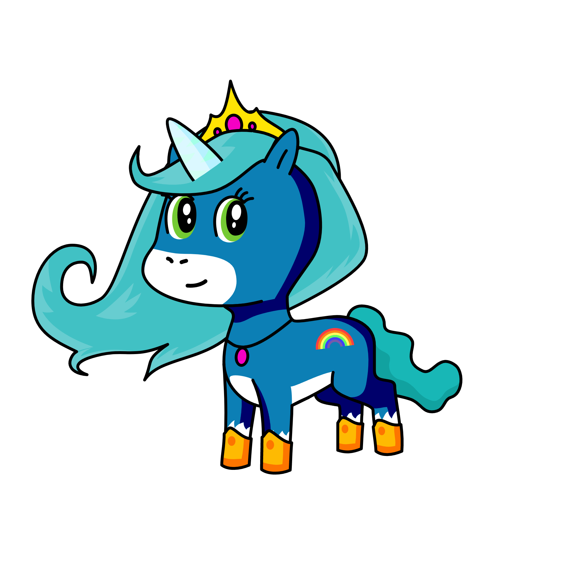 Luna, the unicorn