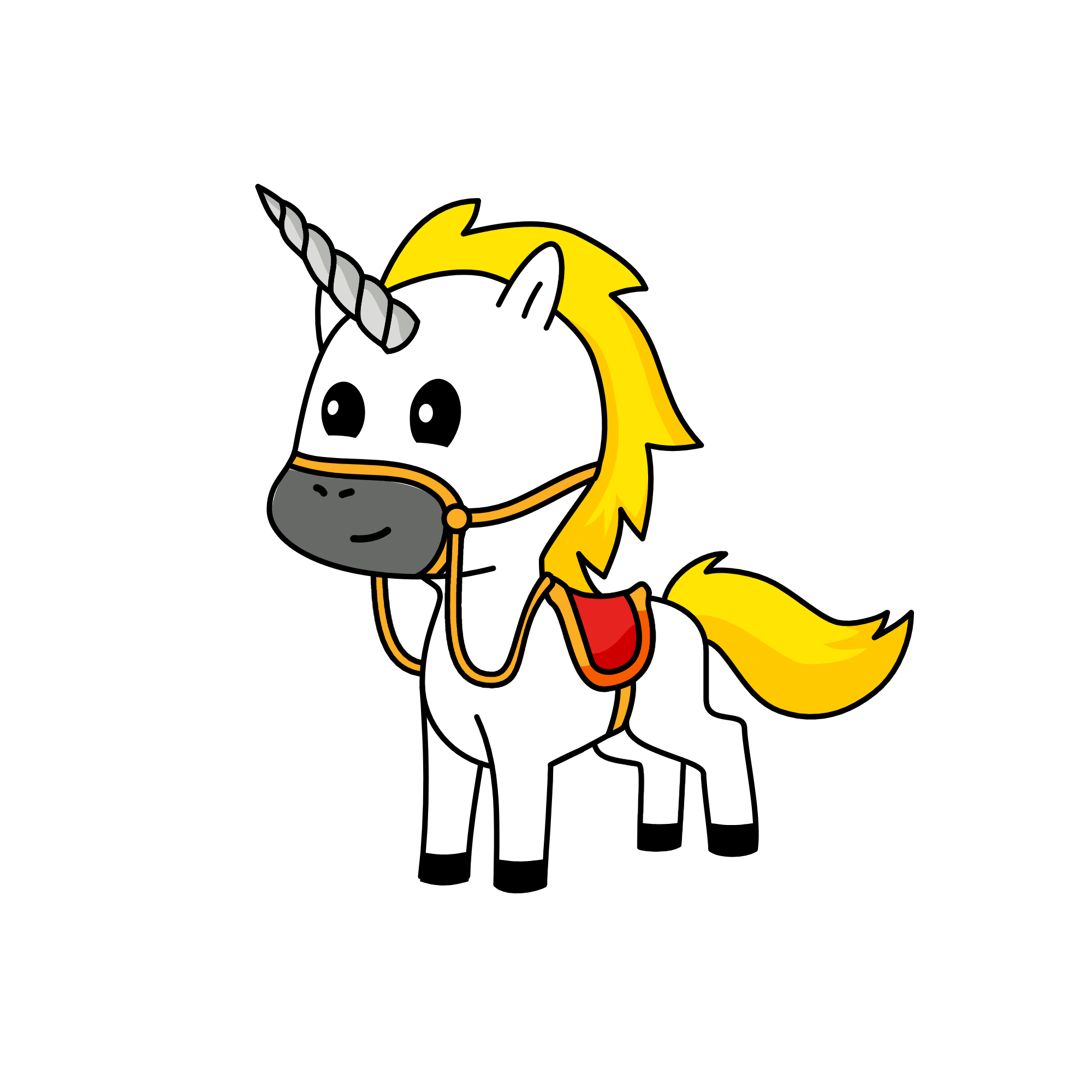 Pegasus, the unicorn