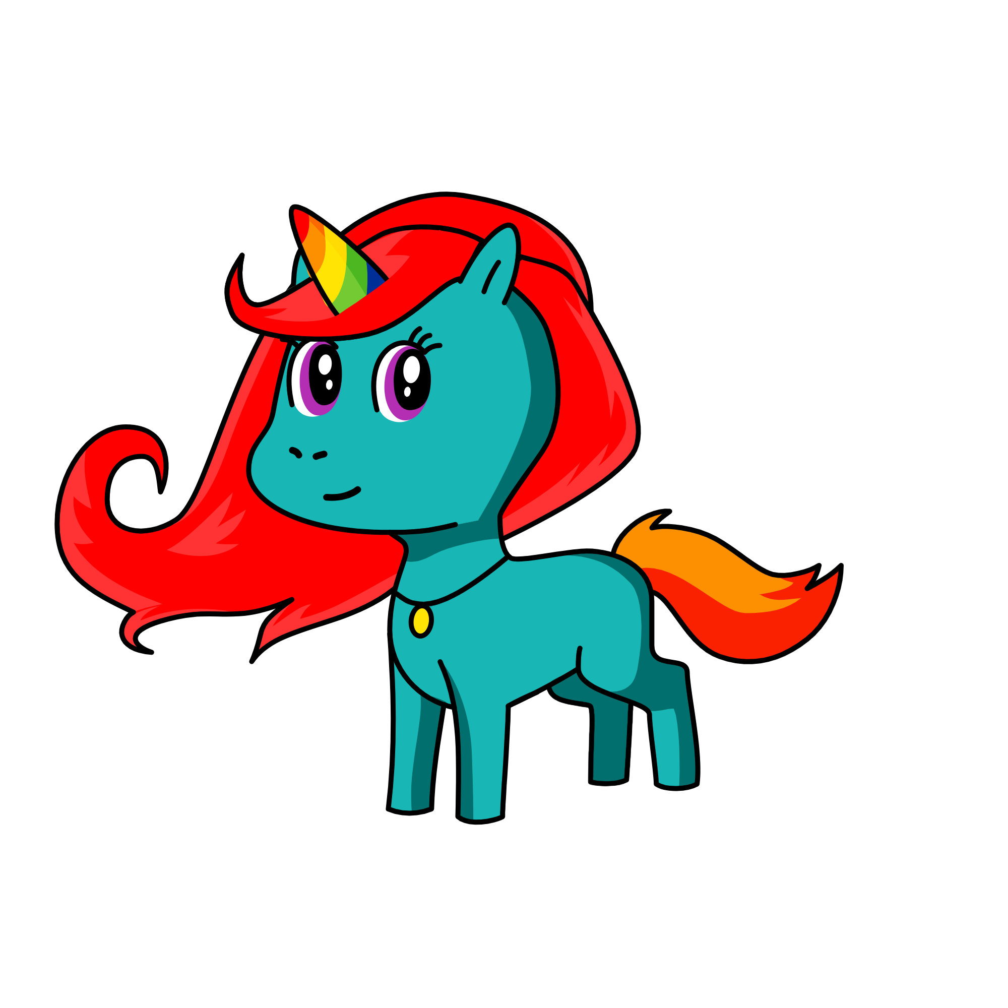 fjjfekl, the unicorn