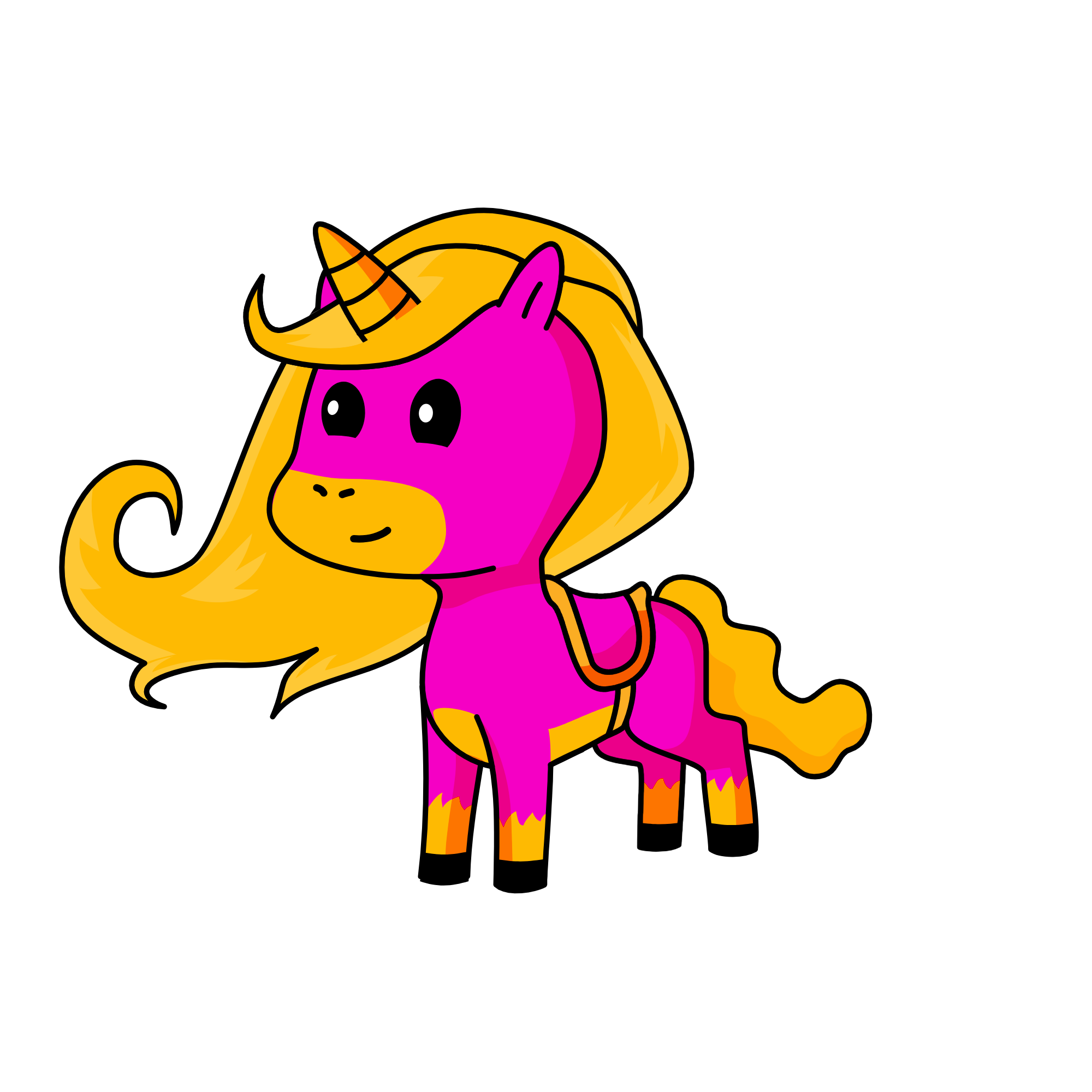 goldy , the unicorn