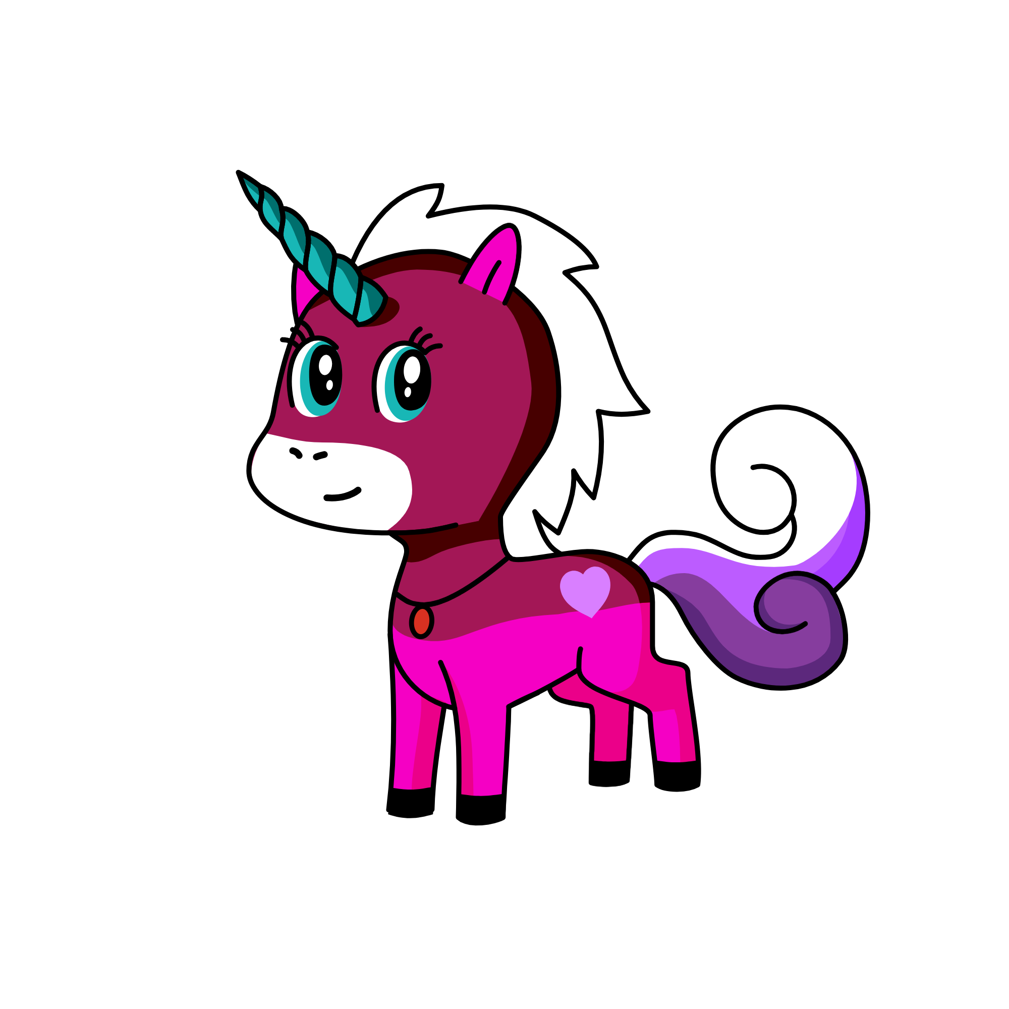ROSY , the unicorn