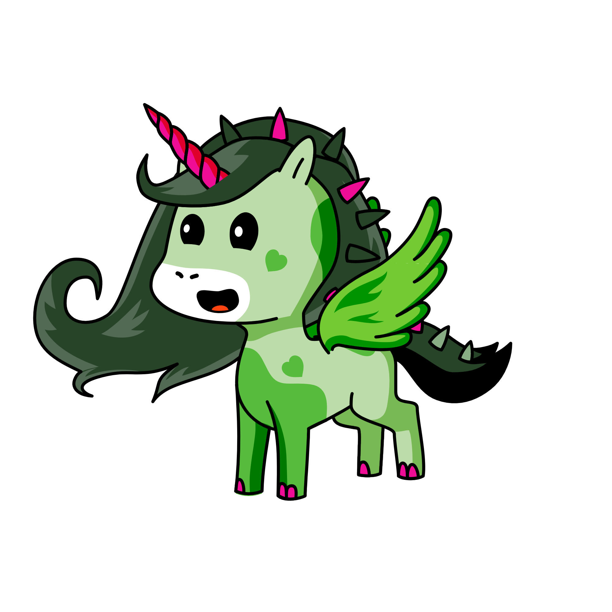 Wavua, the unicorn