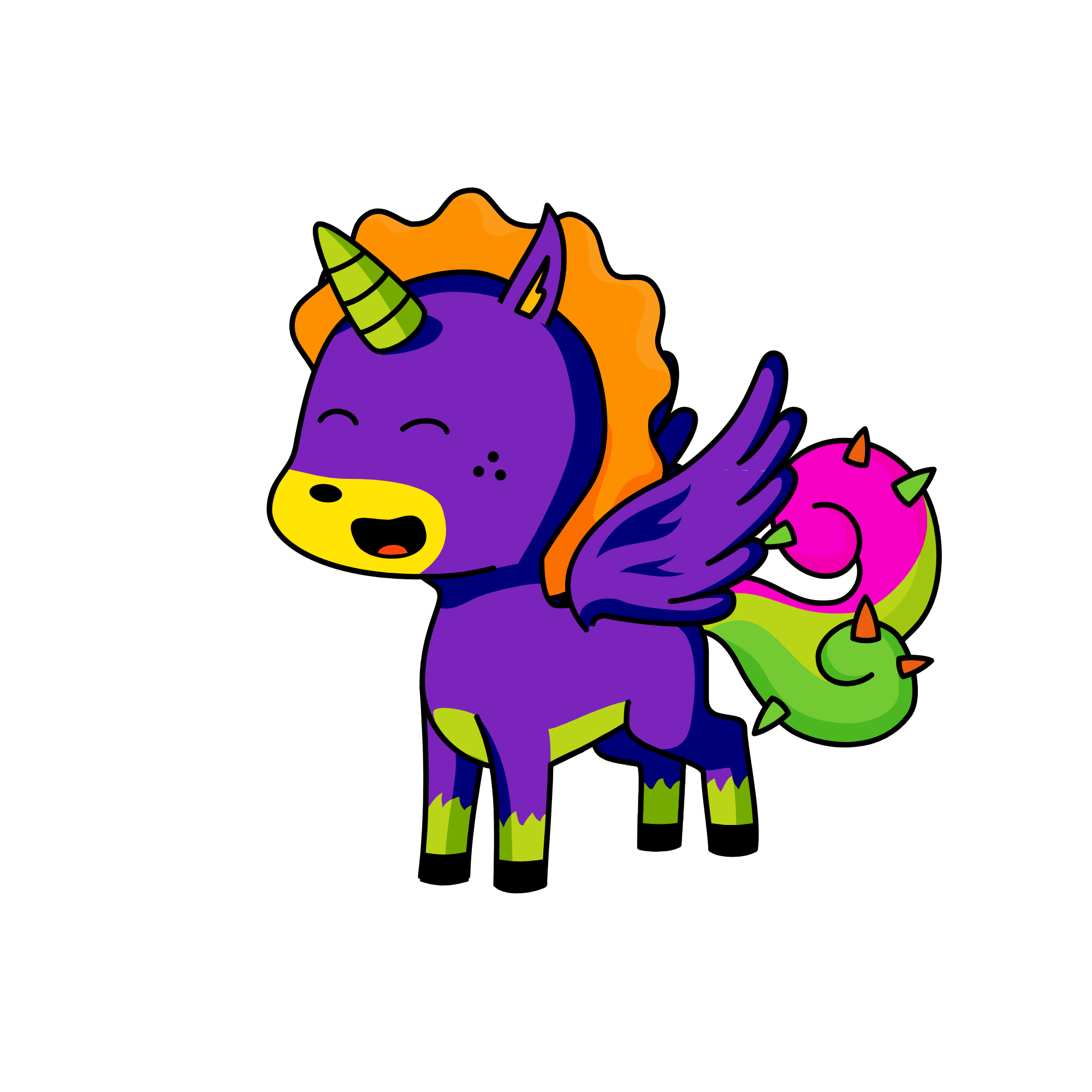 hot, the unicorn
