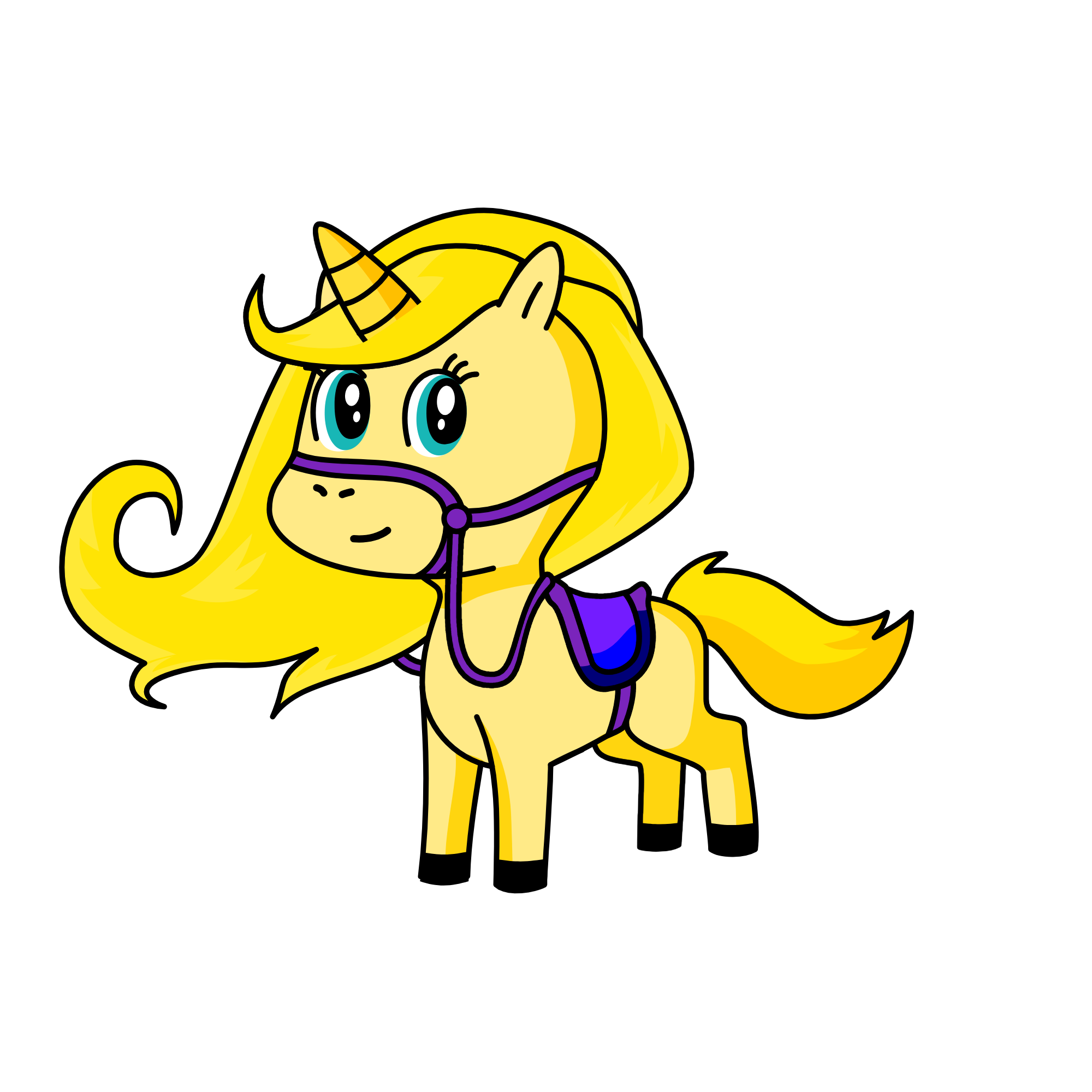 Mystery, the unicorn