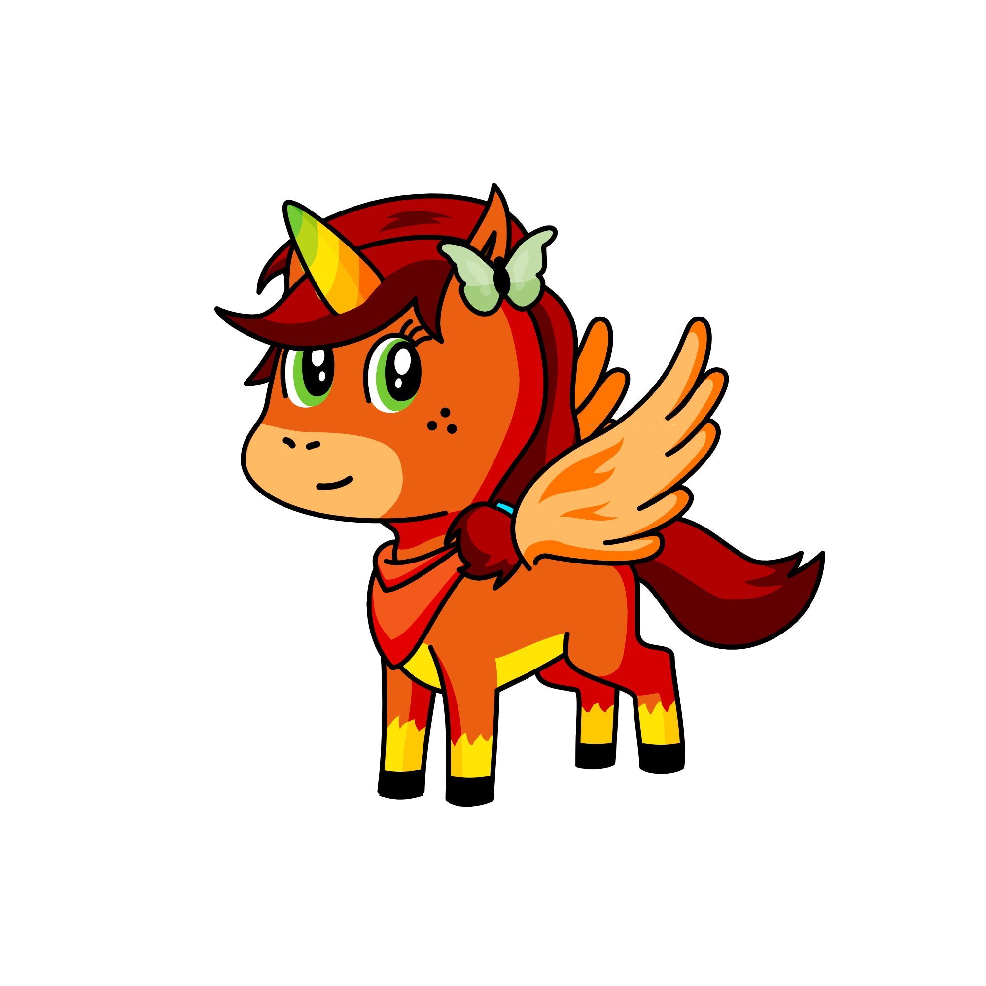 Applesauce , the unicorn