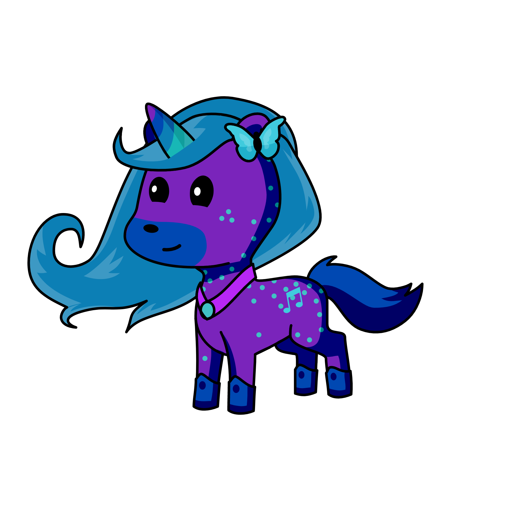 Selvagem, the unicorn