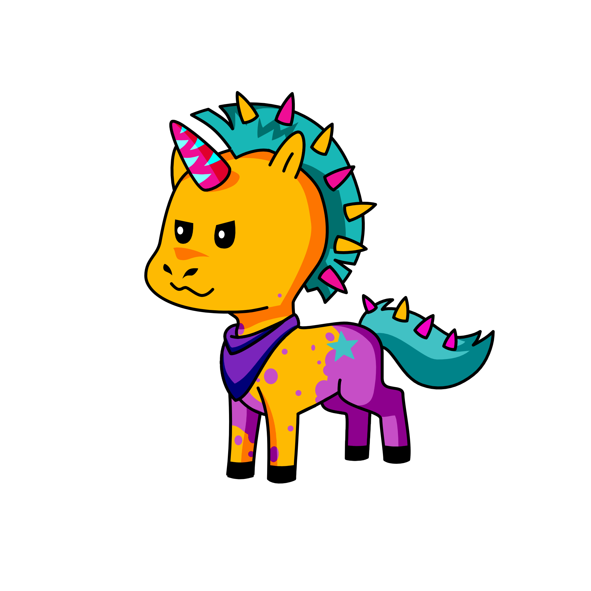 Vila the Mathematician, the unicorn