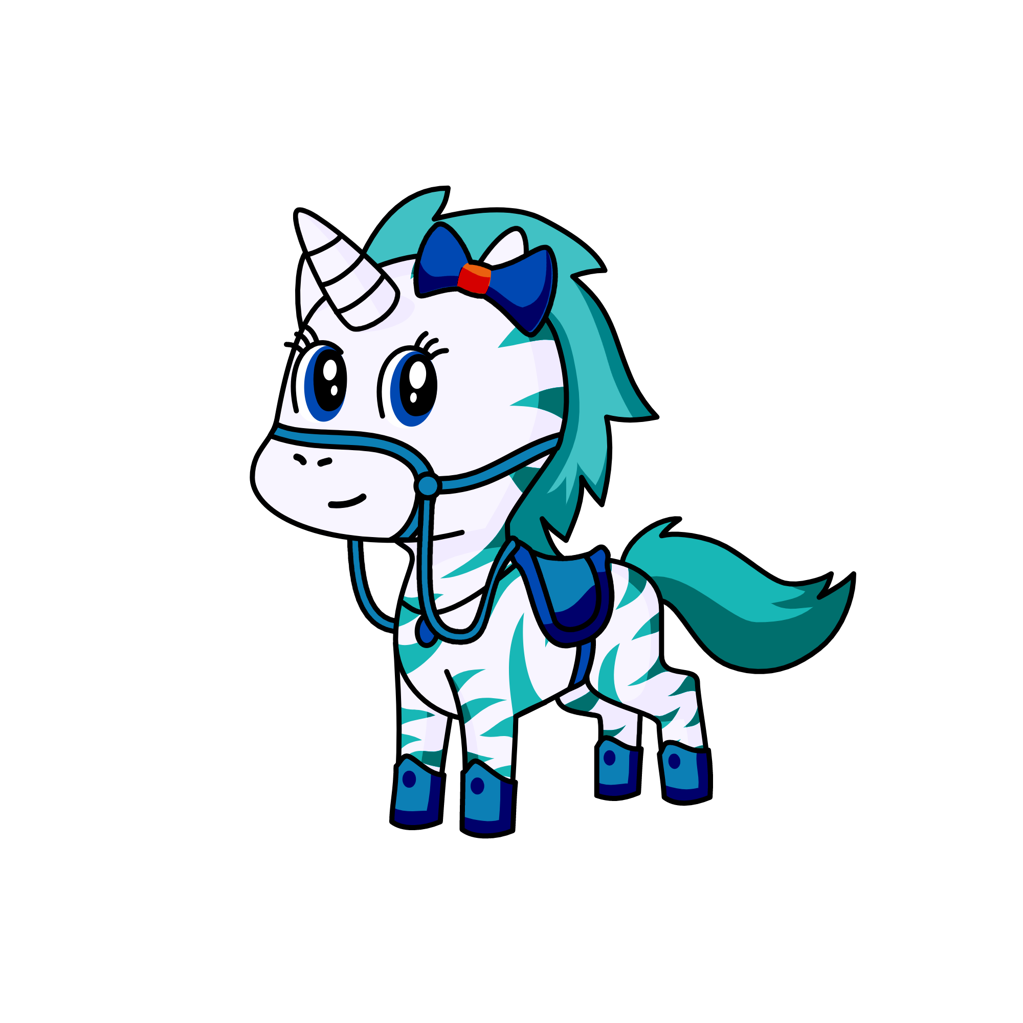 Winter, the unicorn
