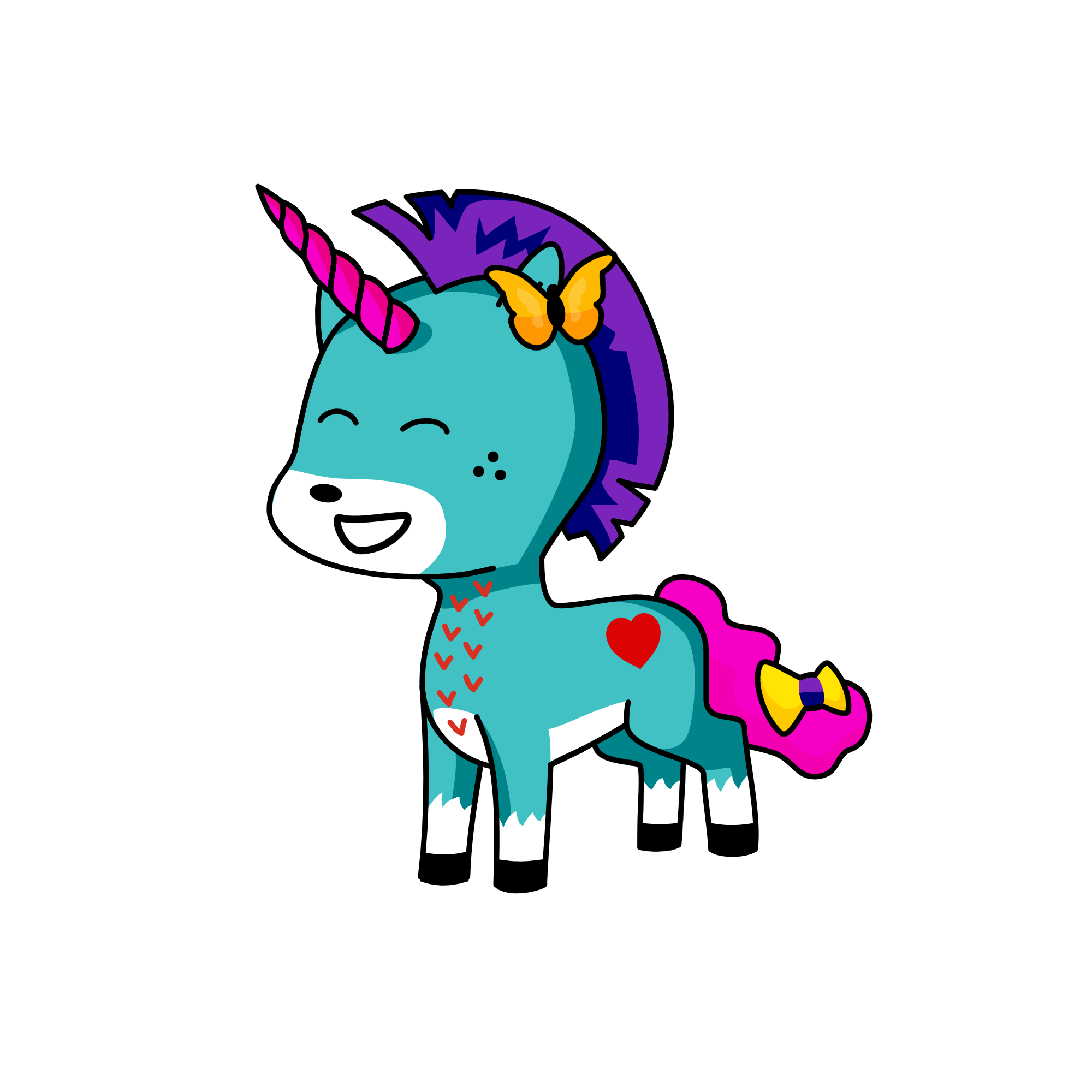 Grad, the unicorn