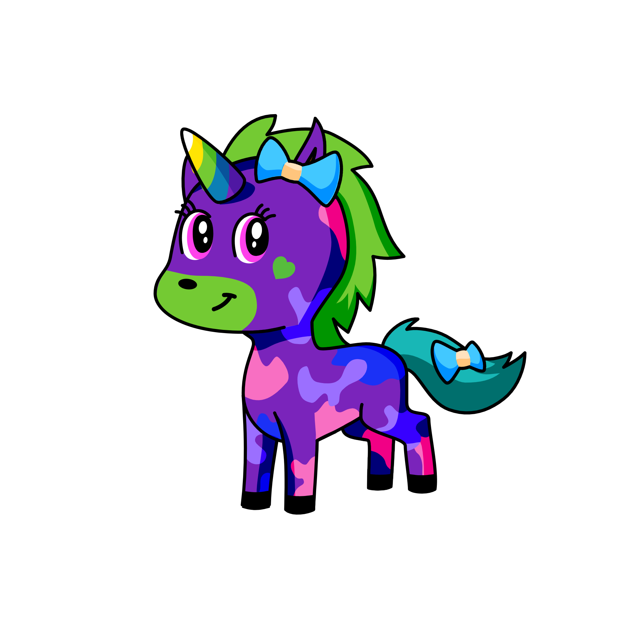 AUBREY, the unicorn