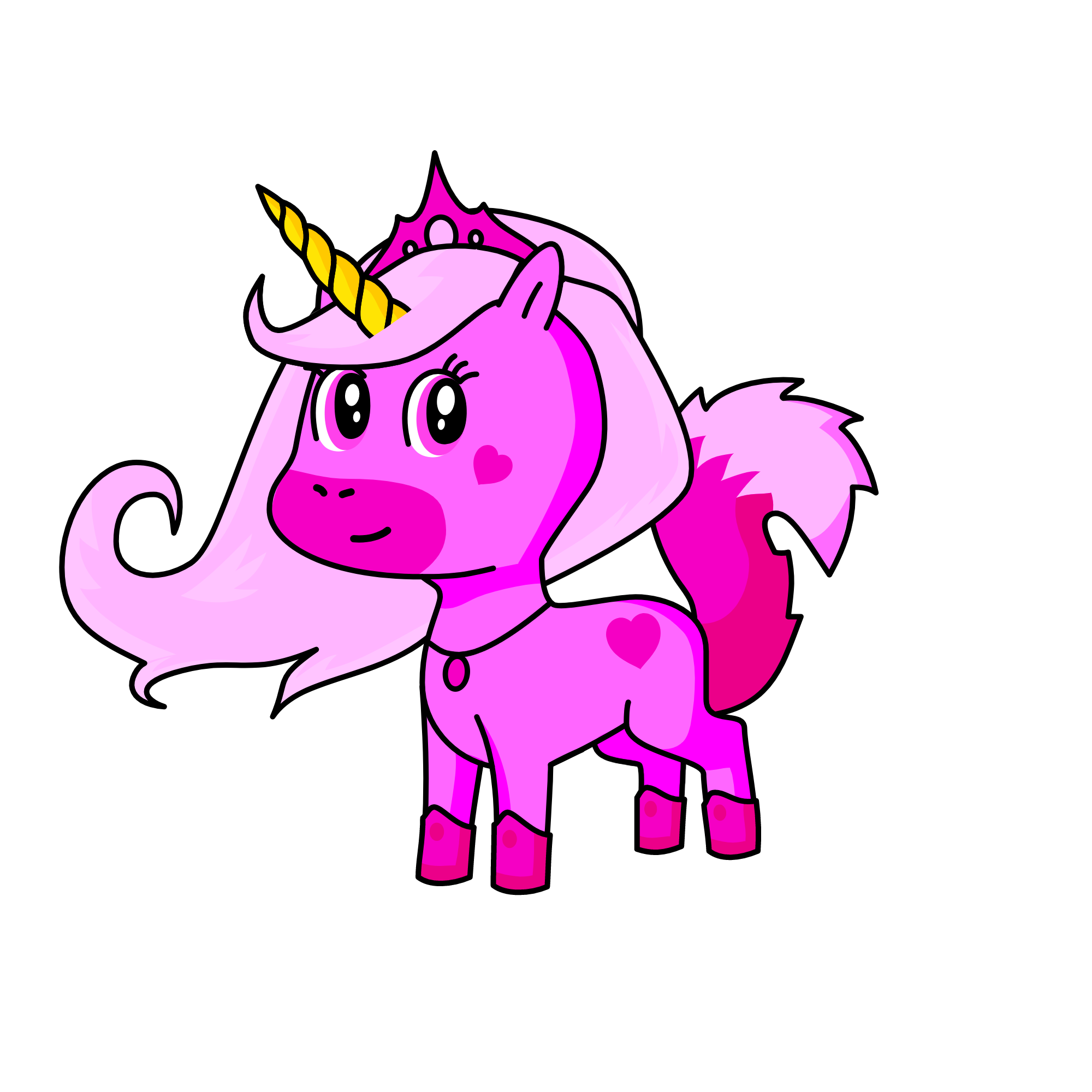 Audrey, the unicorn