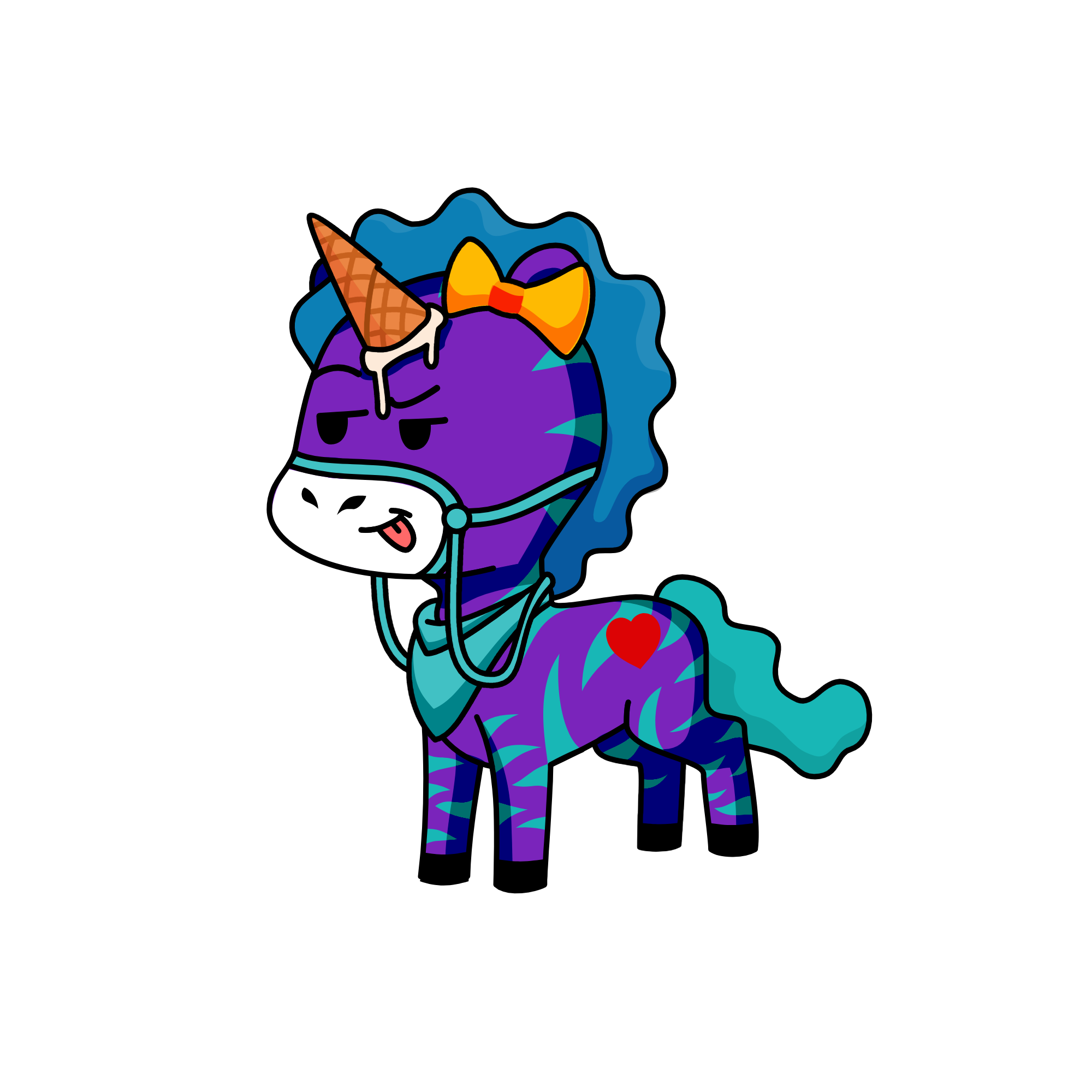 CANDY, the unicorn