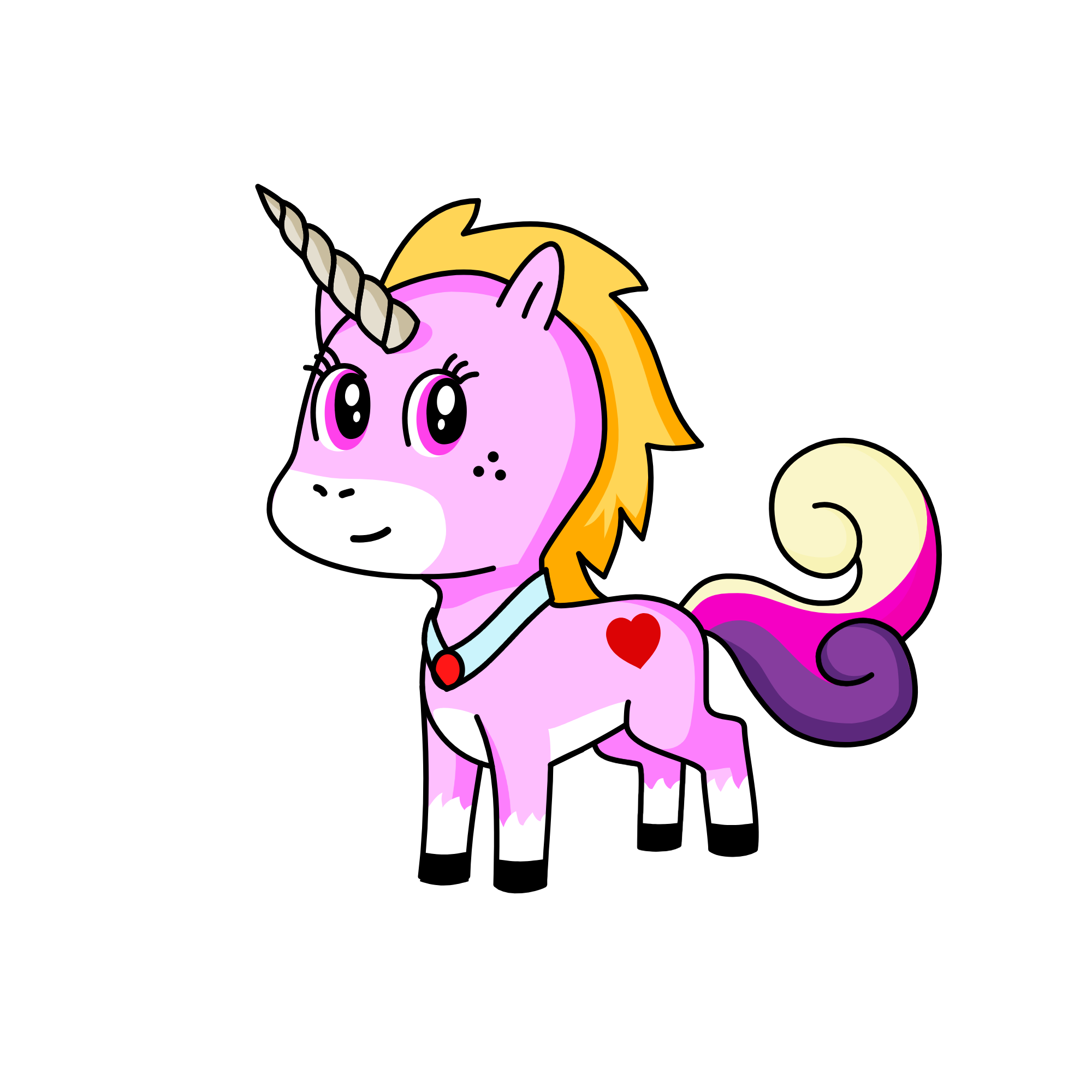 the best unicorne Charlotte , the unicorn