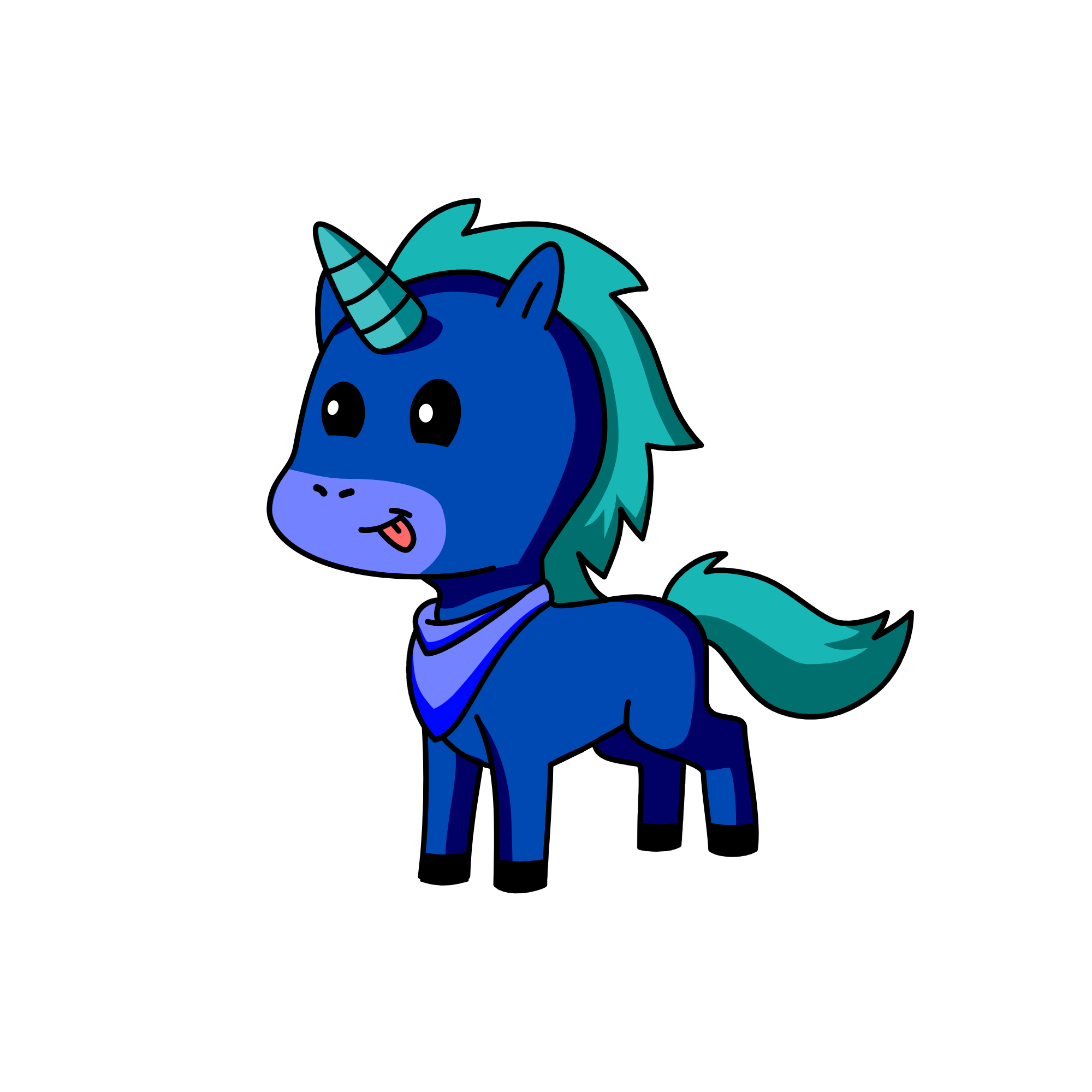 Sky, the unicorn