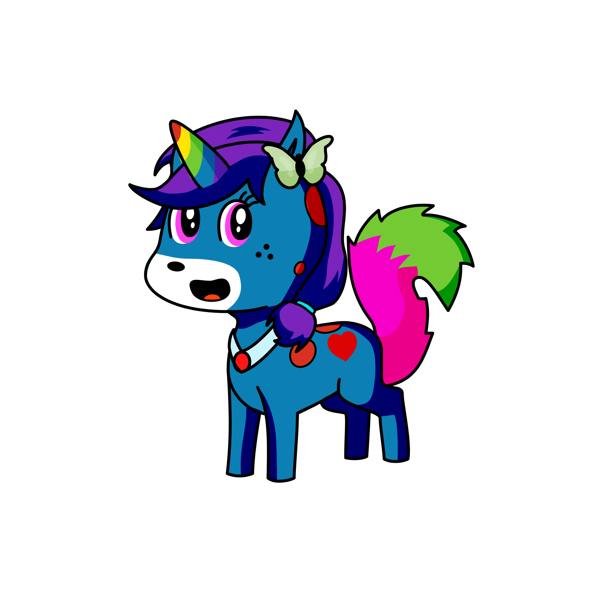 Lila, the unicorn