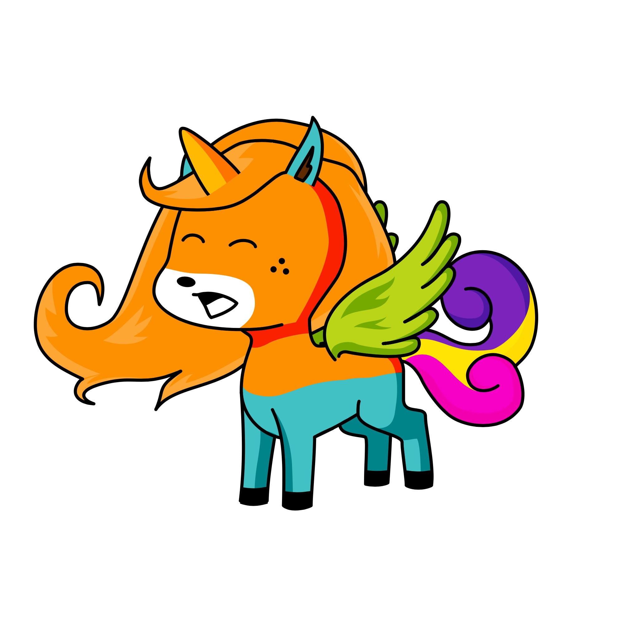 Sky , the unicorn