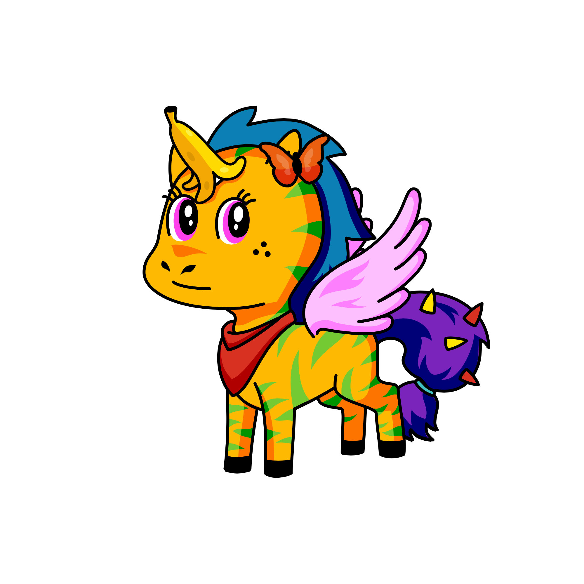 Oposm, the unicorn