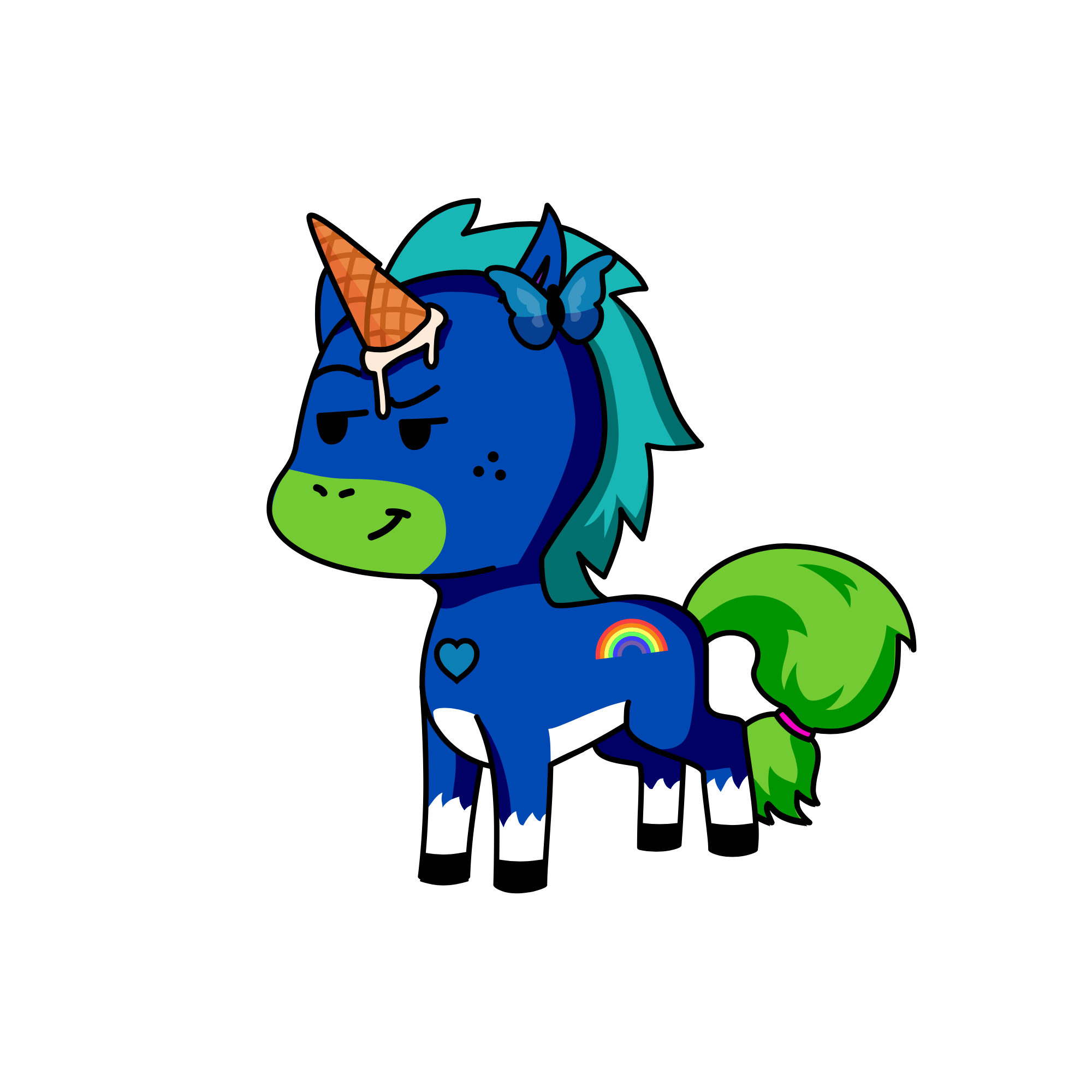 Shela, the unicorn