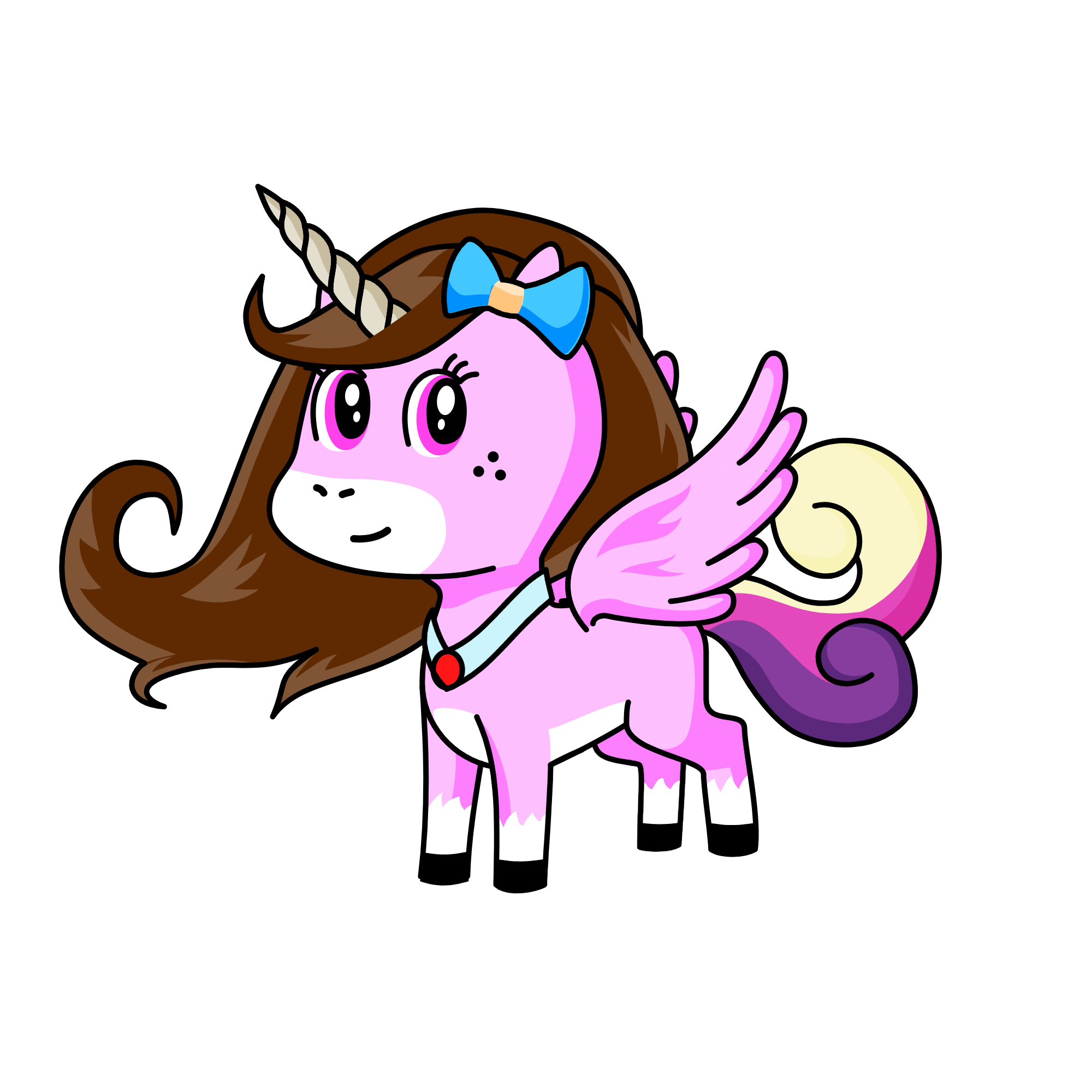 best unicorne BFF, the unicorn