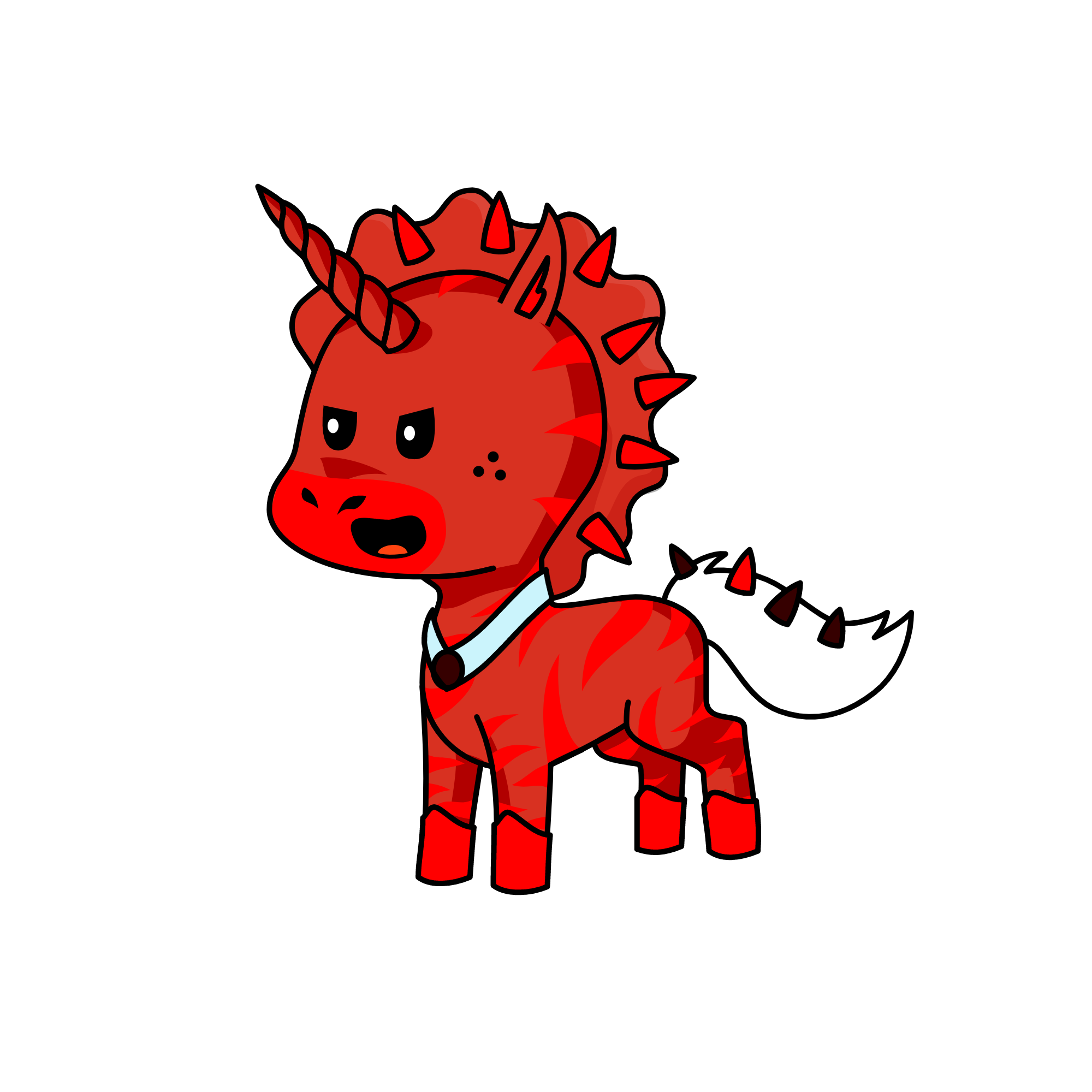 bull, the unicorn