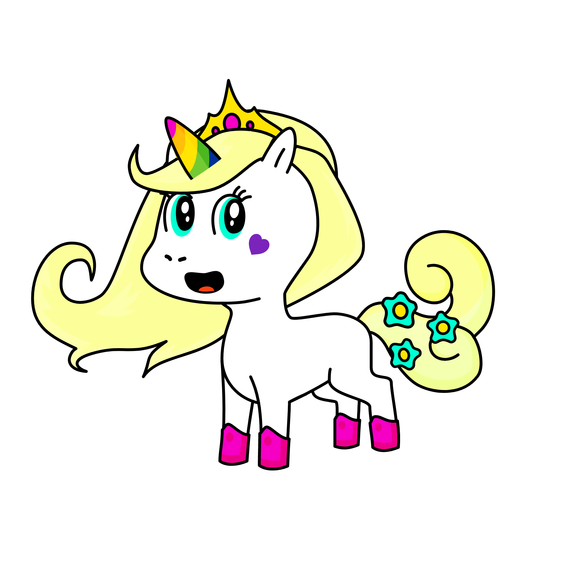 Princess_Dhruvi, the unicorn