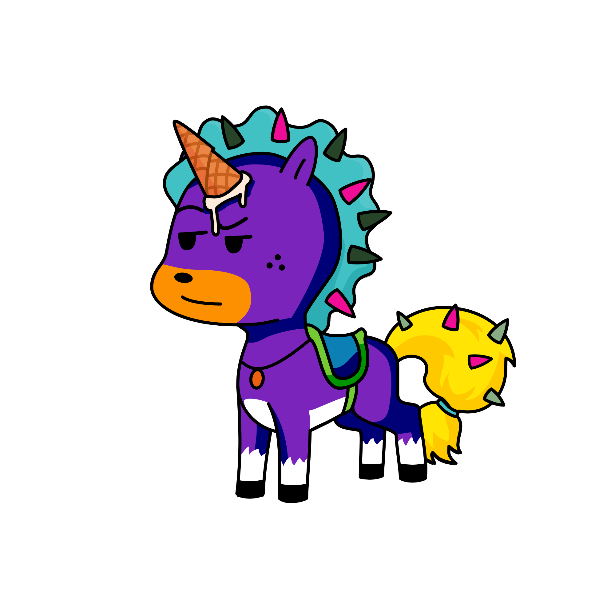 Asam, the unicorn
