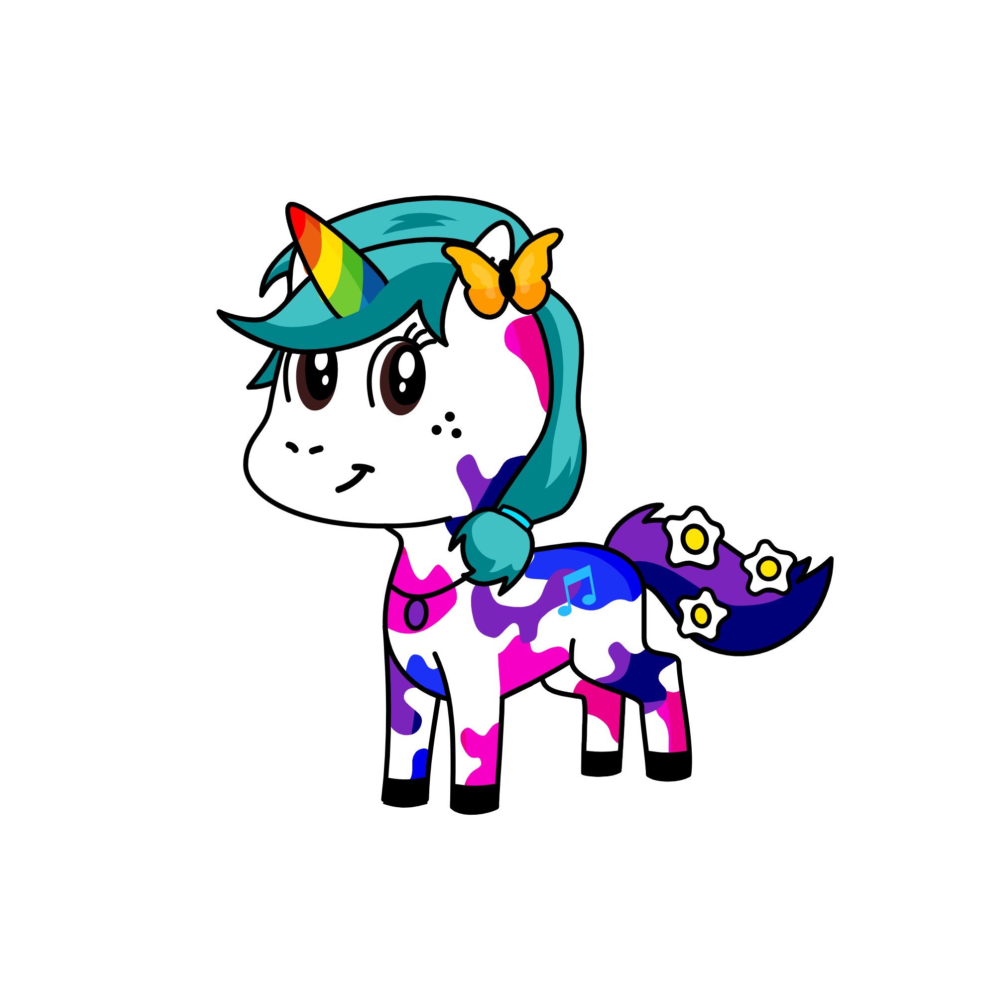 me UwU, the unicorn