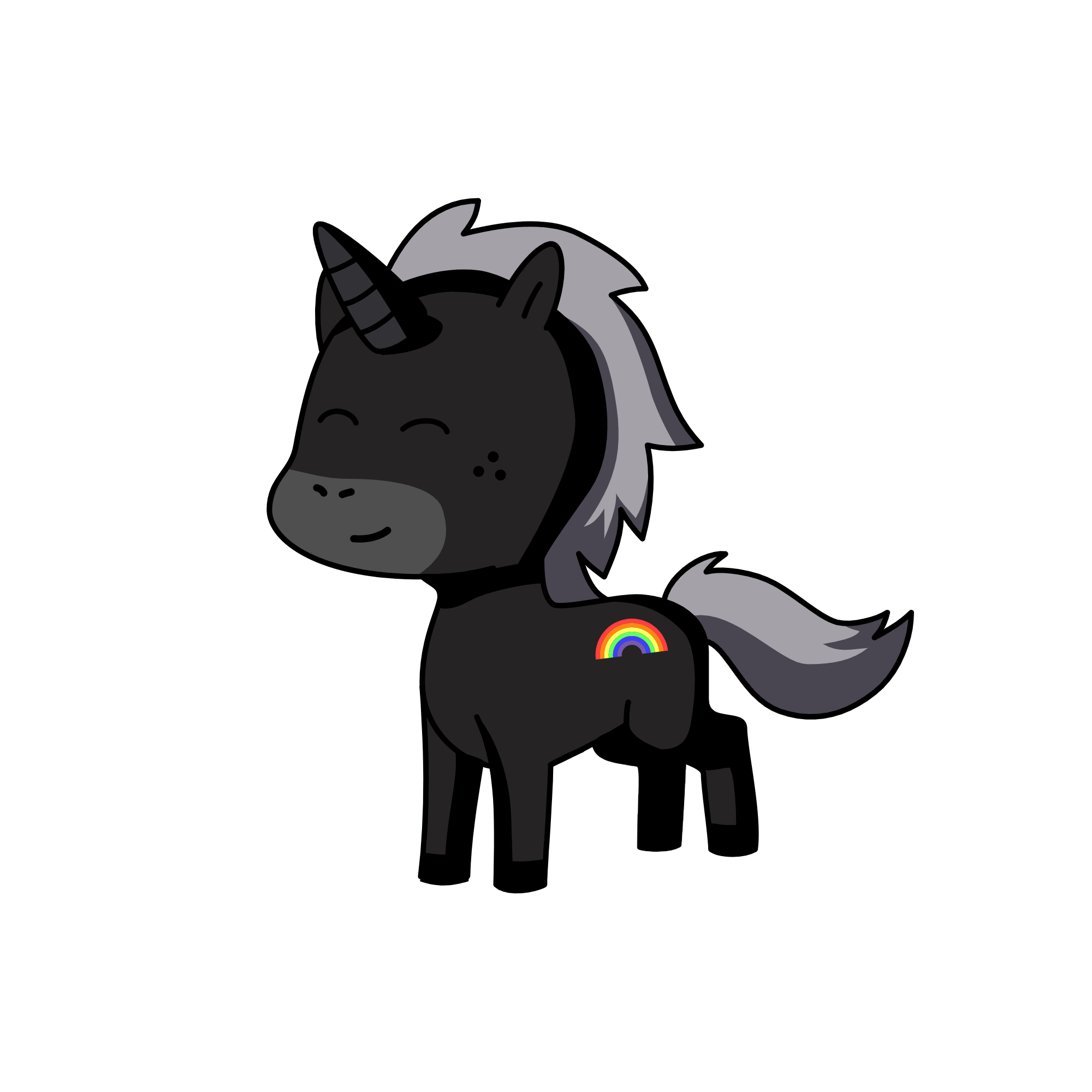 Midnight, the unicorn