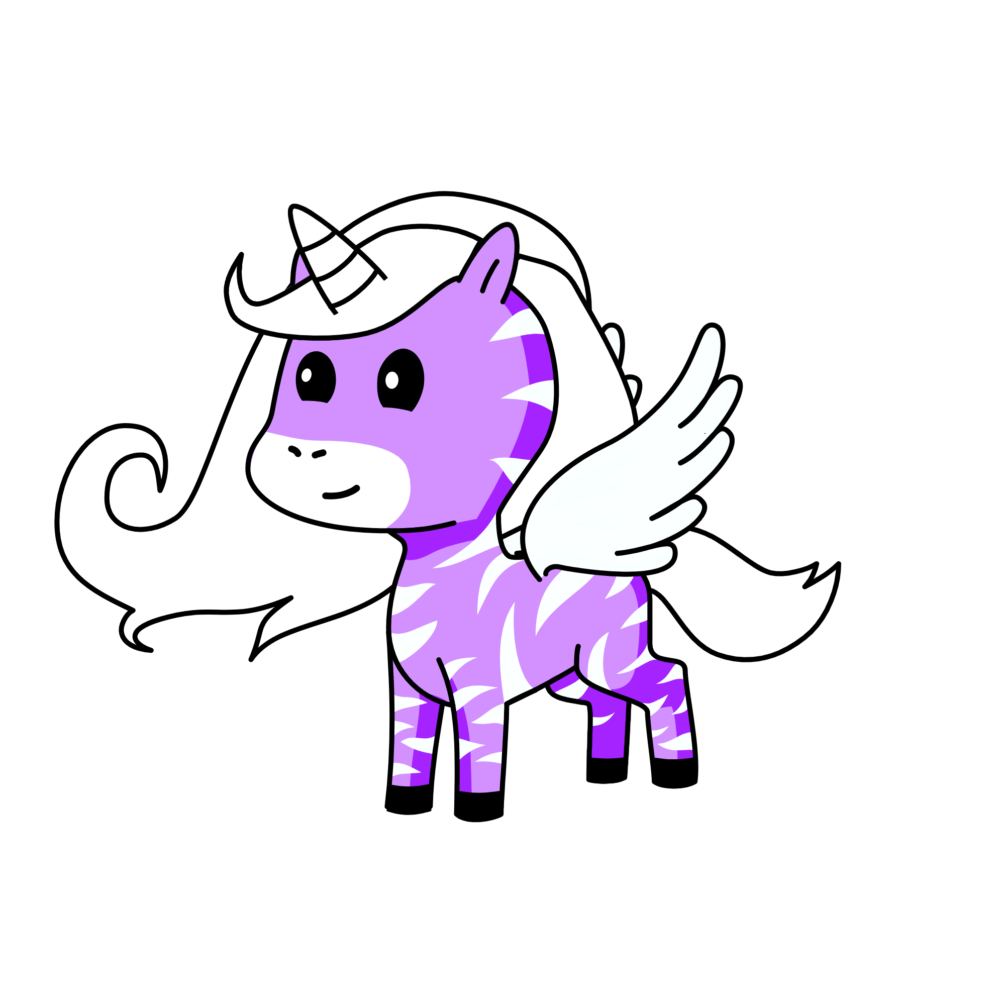 page, the unicorn