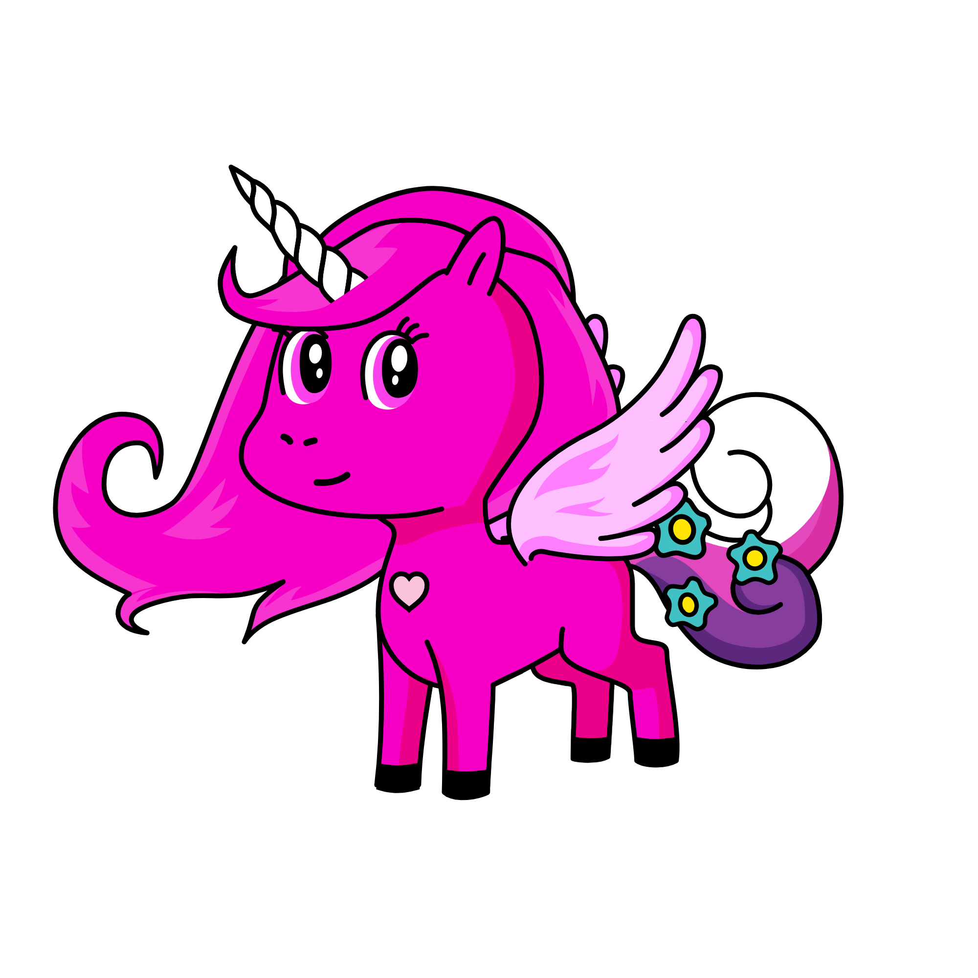 mommy unicorn, the unicorn