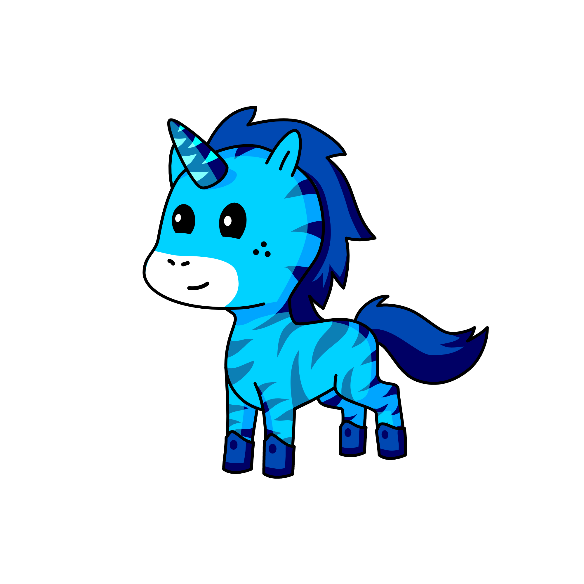 Zap, the unicorn