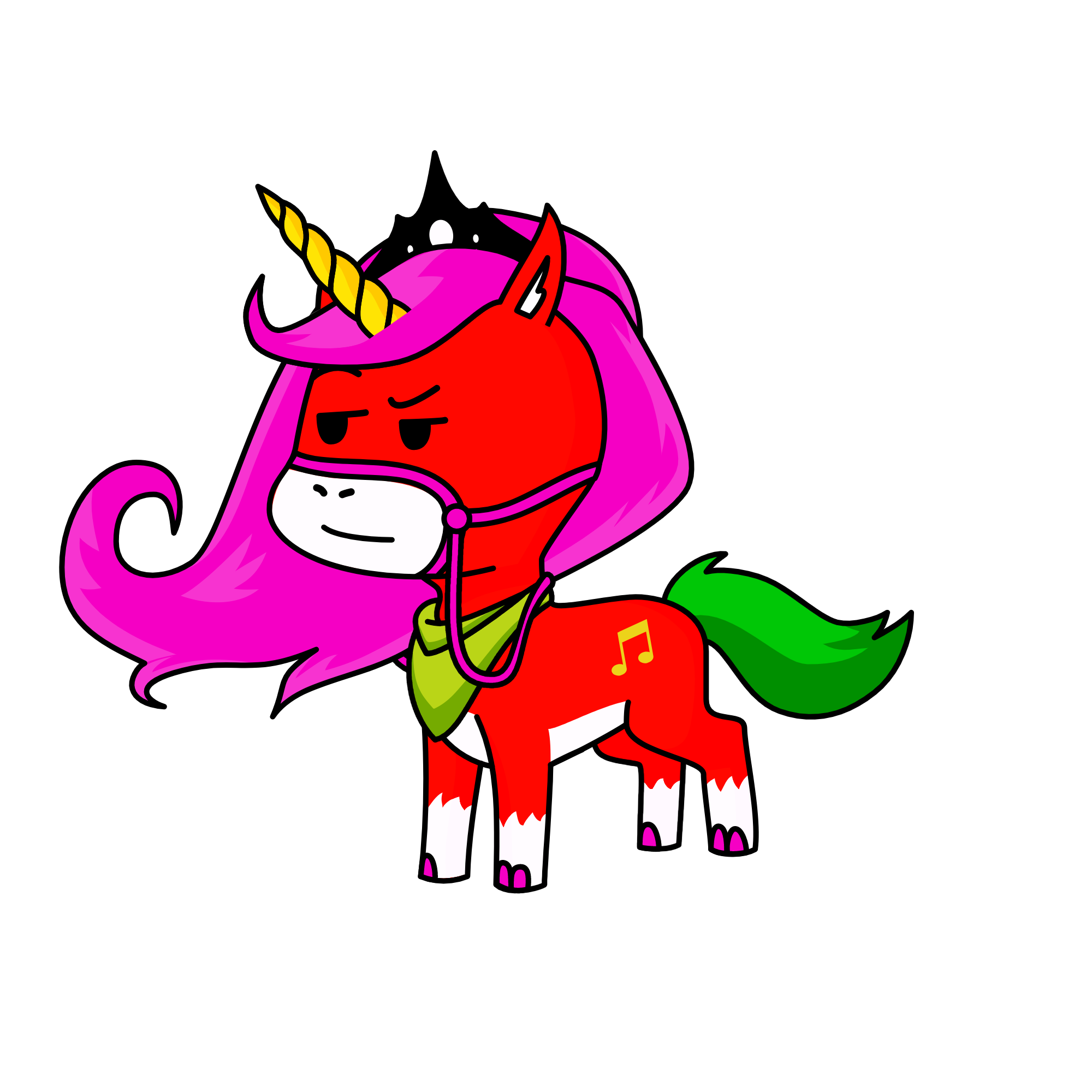 Pinkie, the unicorn