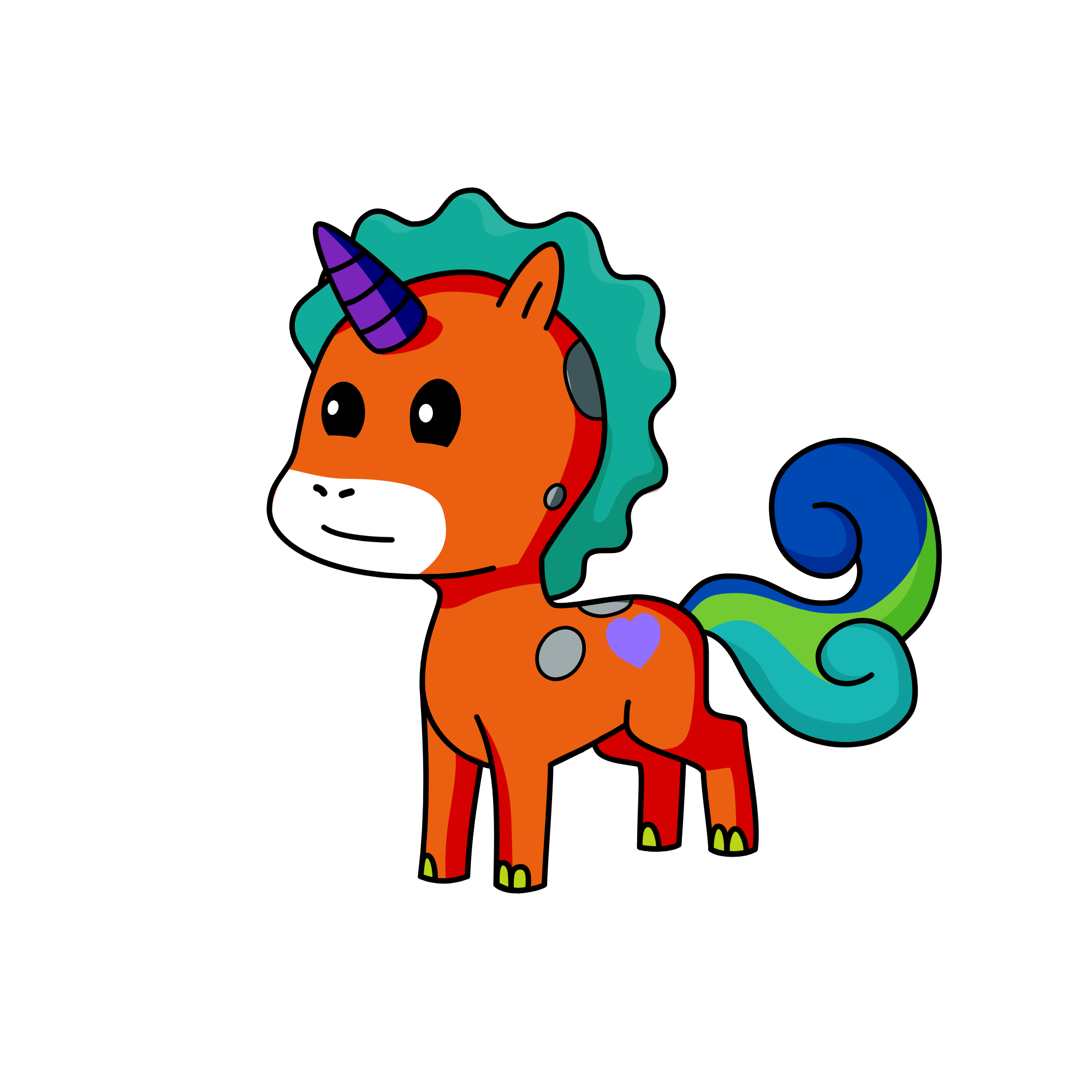 Chou, the unicorn