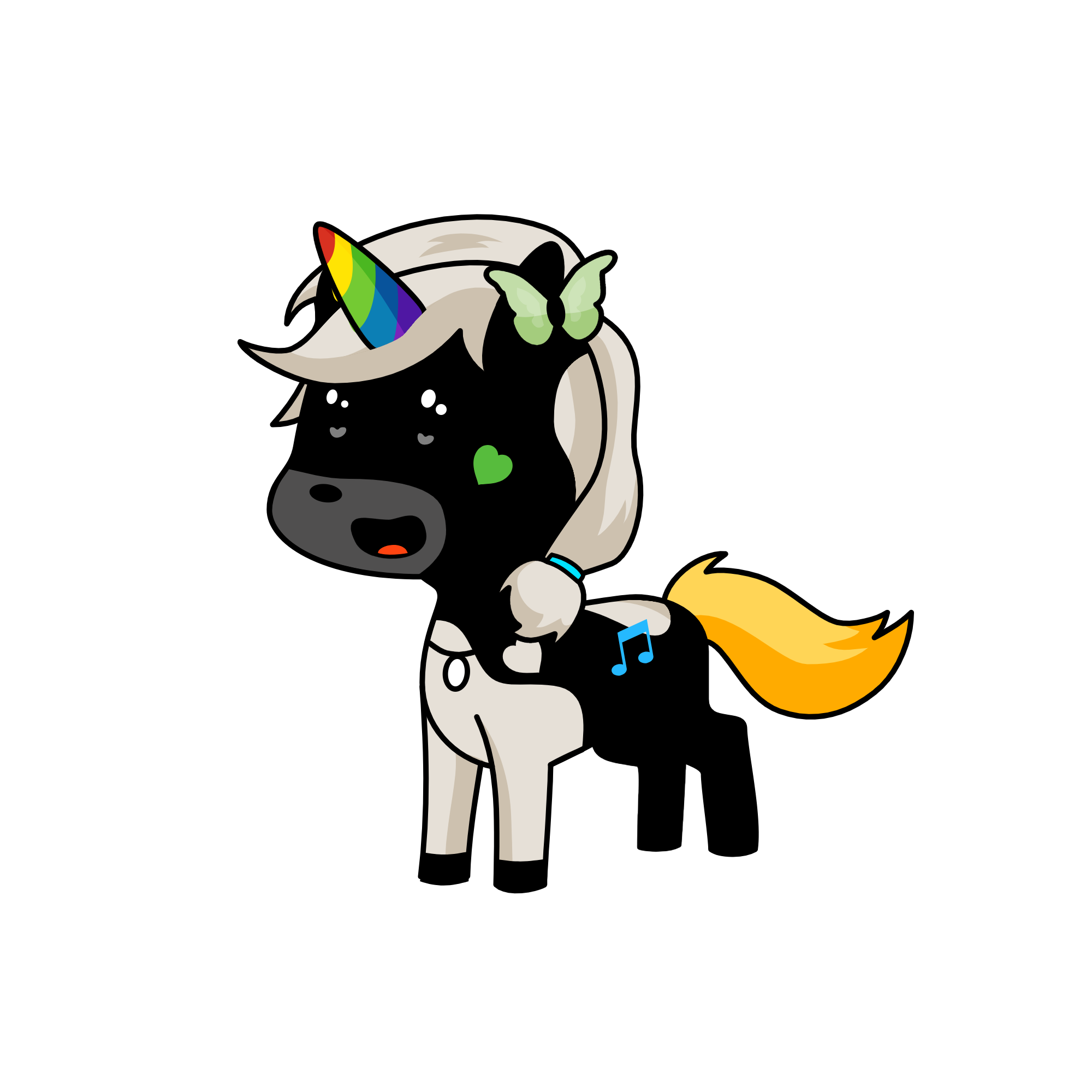 Cristina, the unicorn