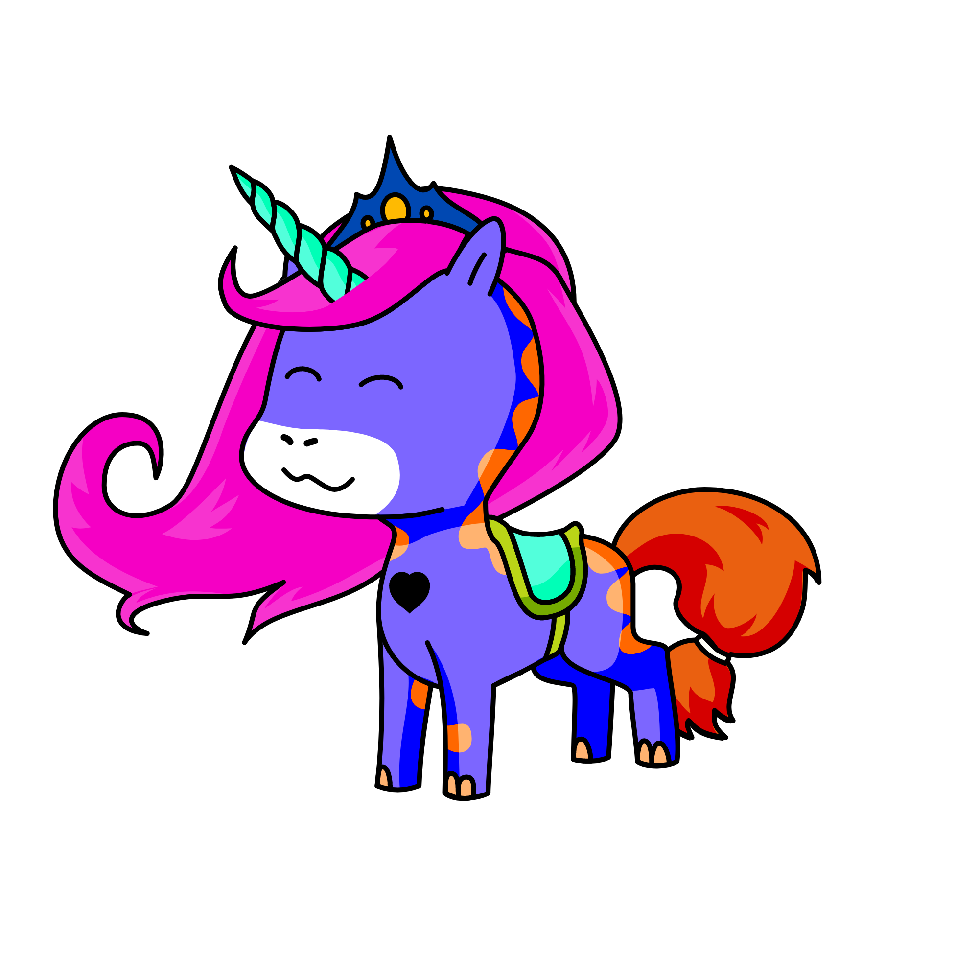 Mila, the unicorn