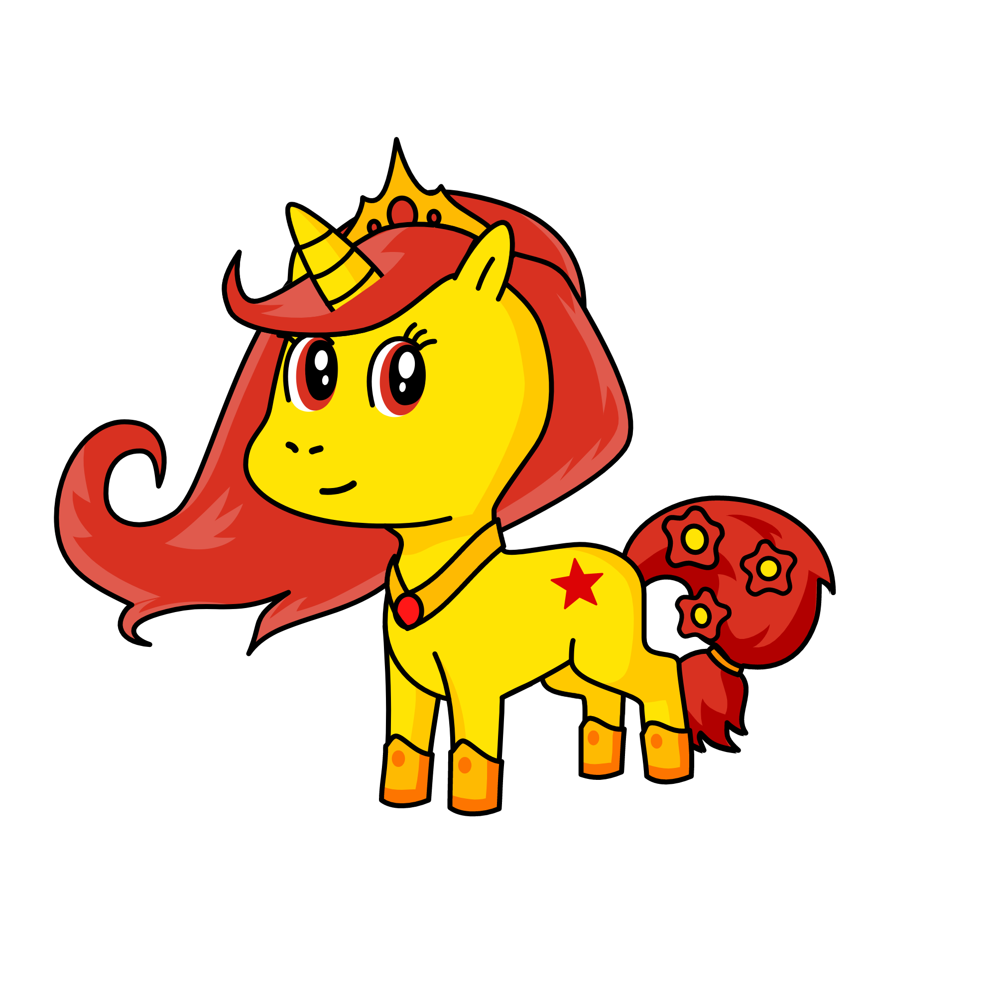 Princess sunshine, the unicorn