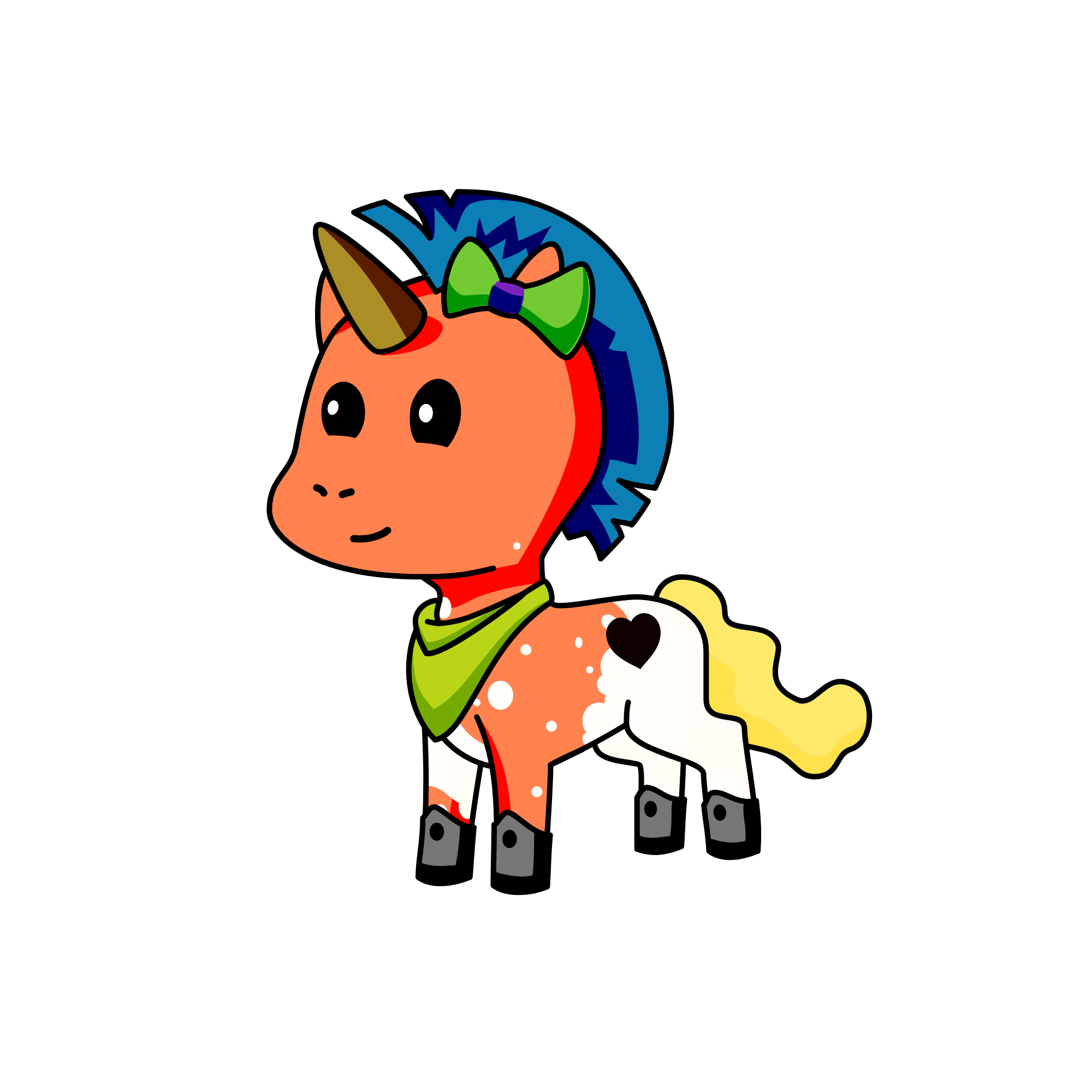 Jasmine, the unicorn
