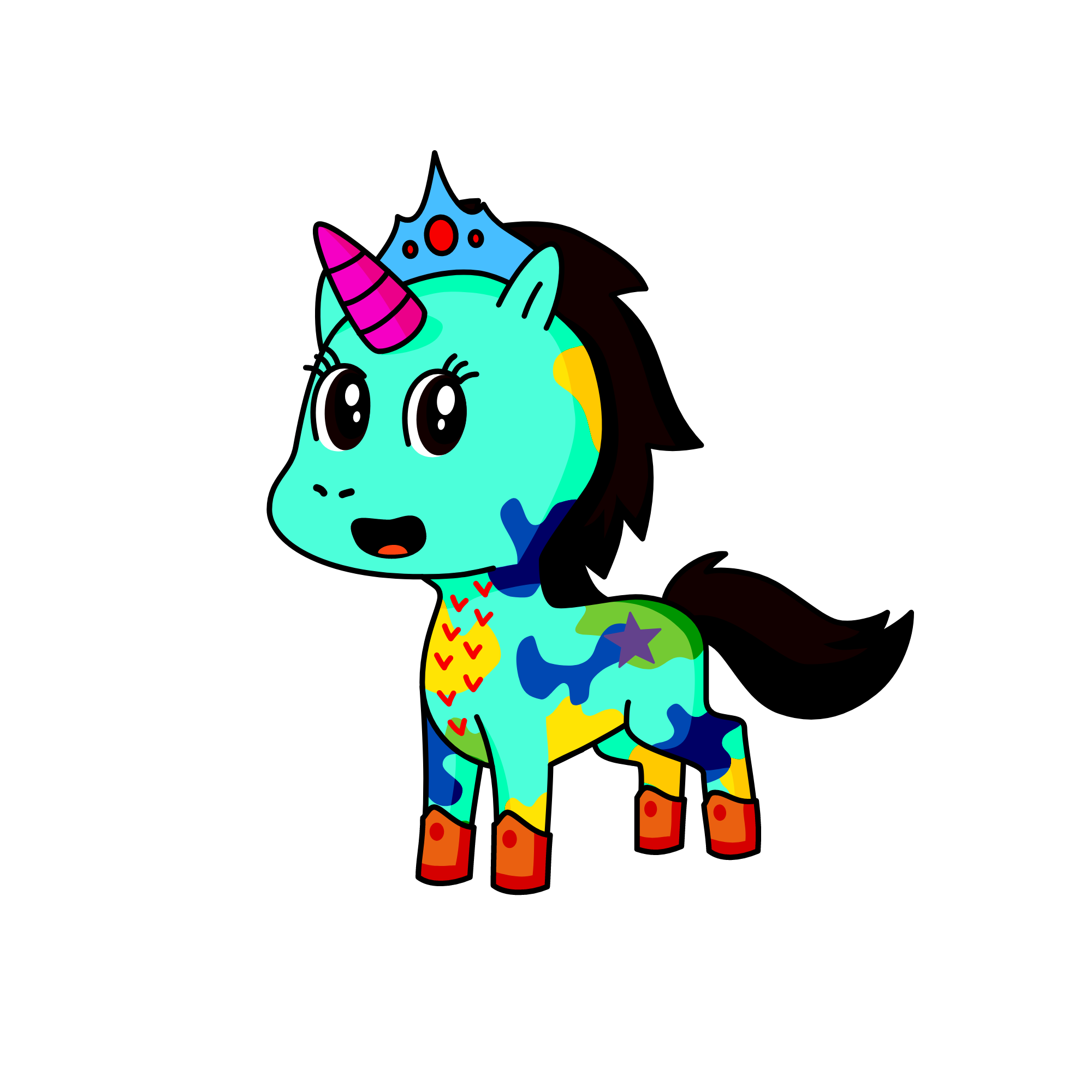 Qilkarme, the unicorn