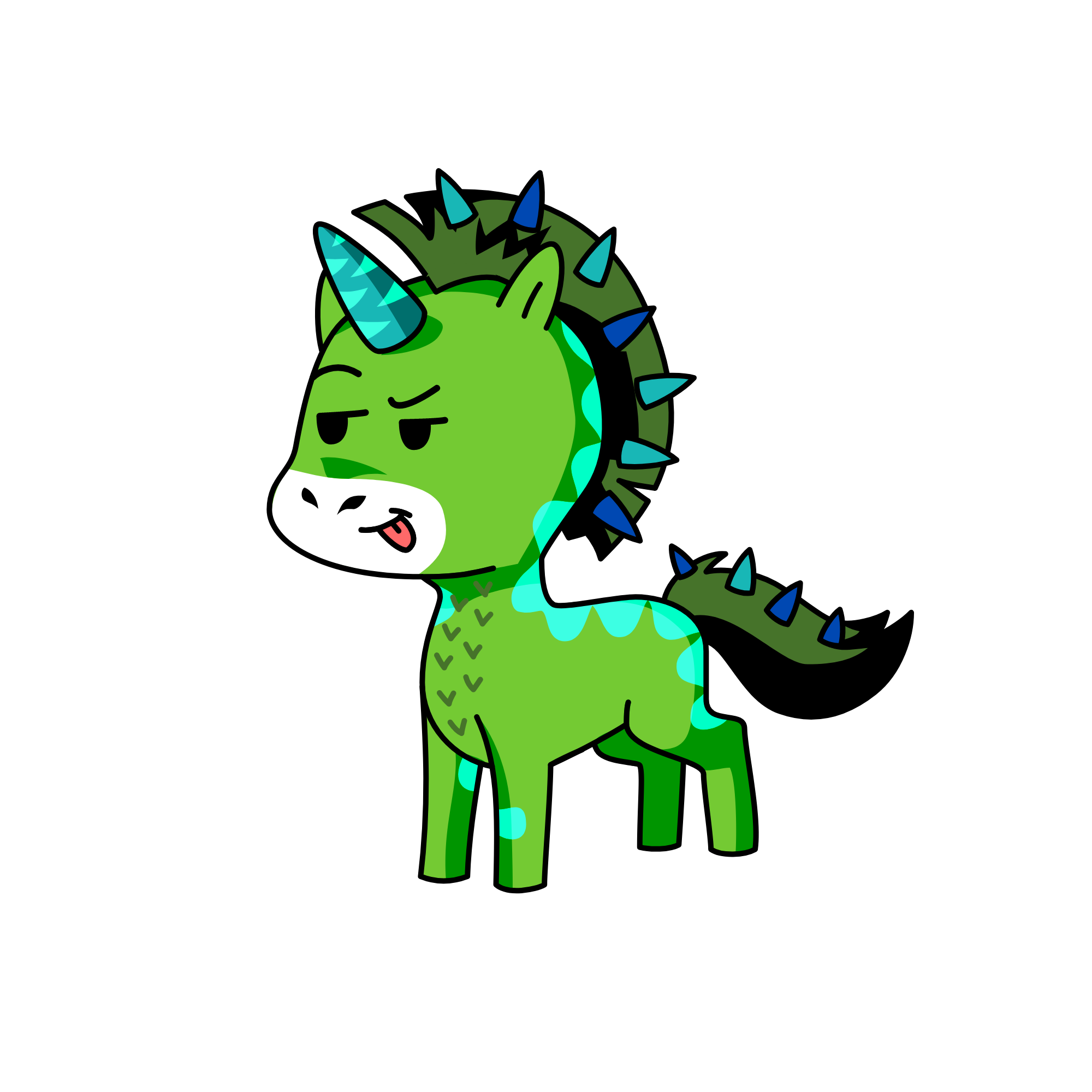 Karim the unicorn, the unicorn