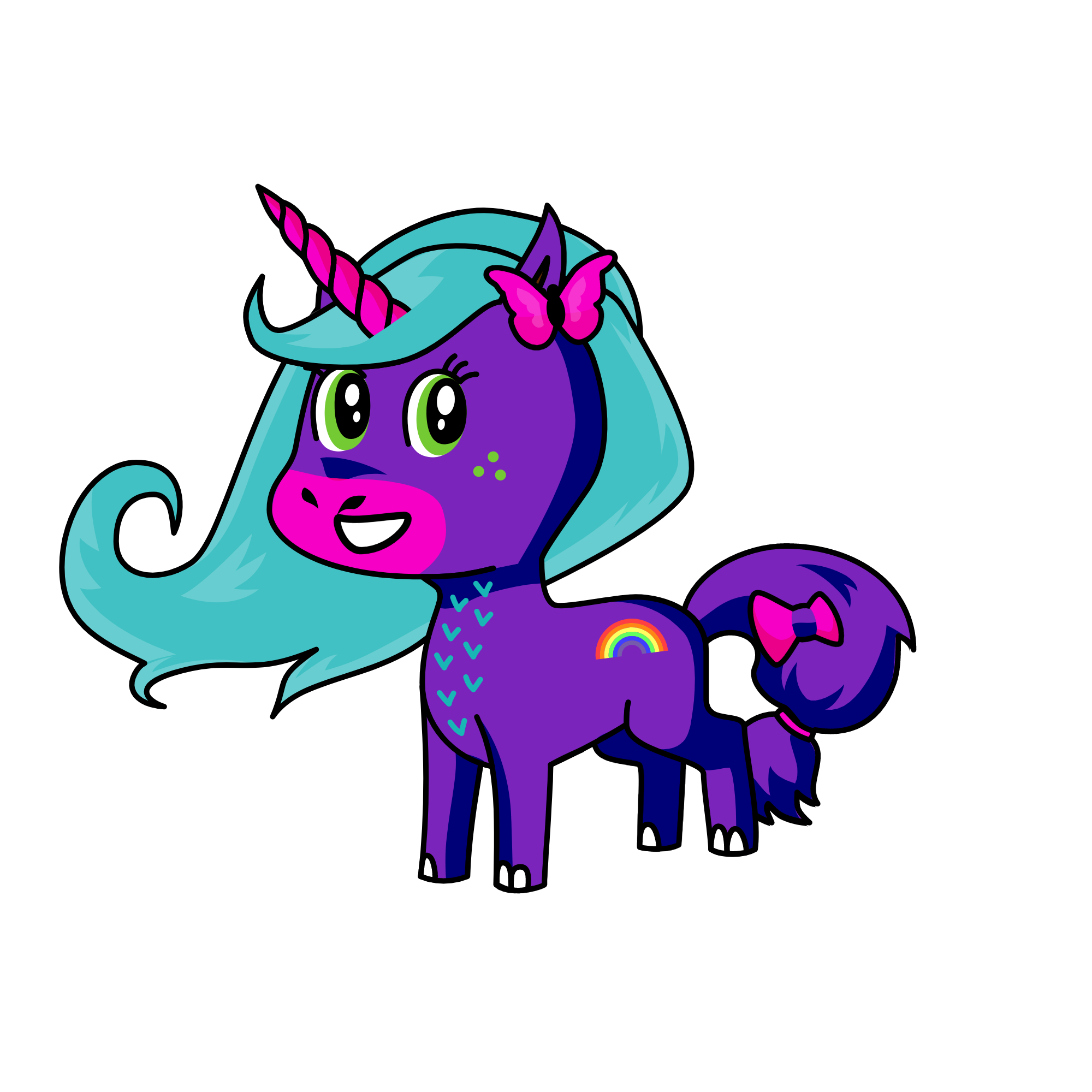 rainy, the unicorn