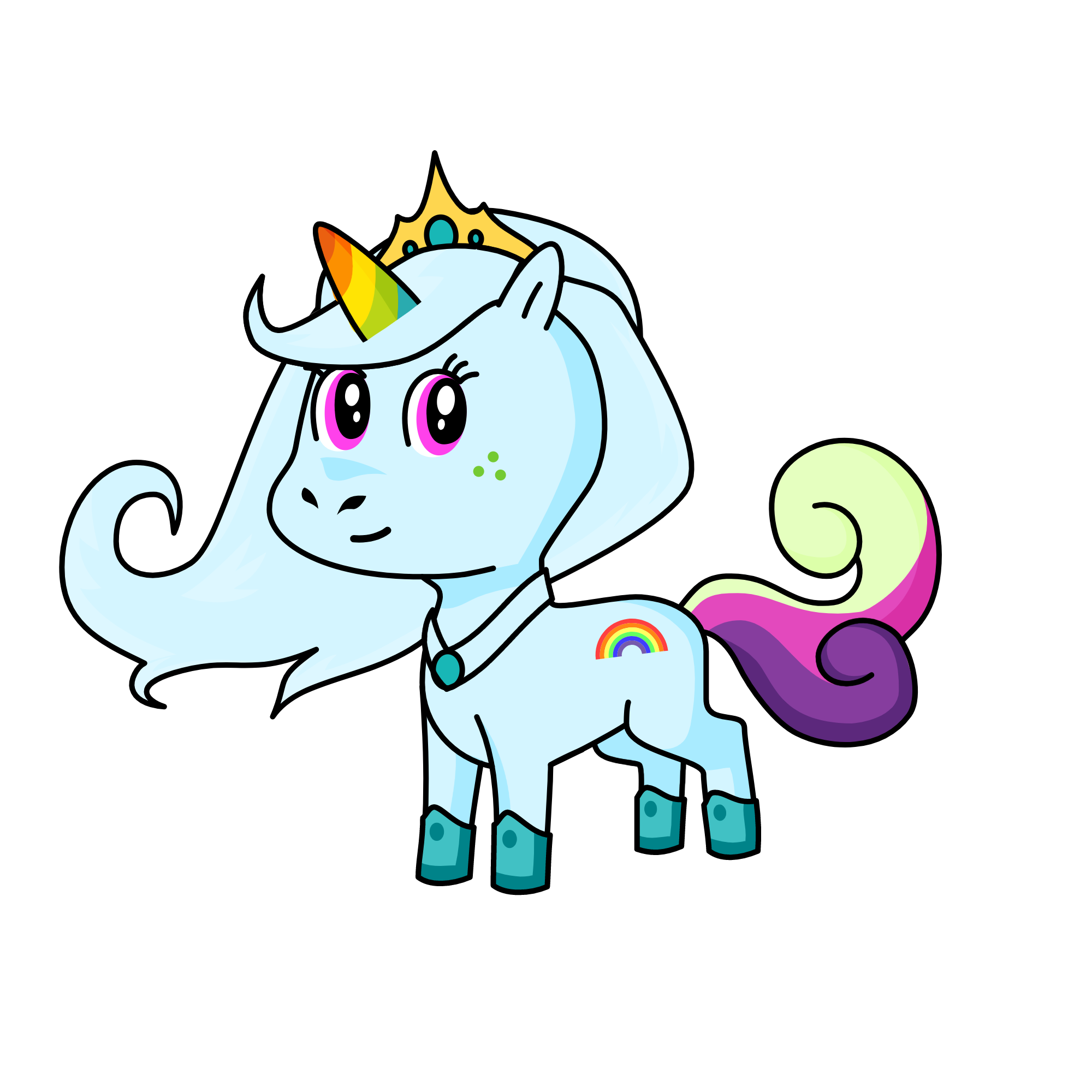 ice, the unicorn
