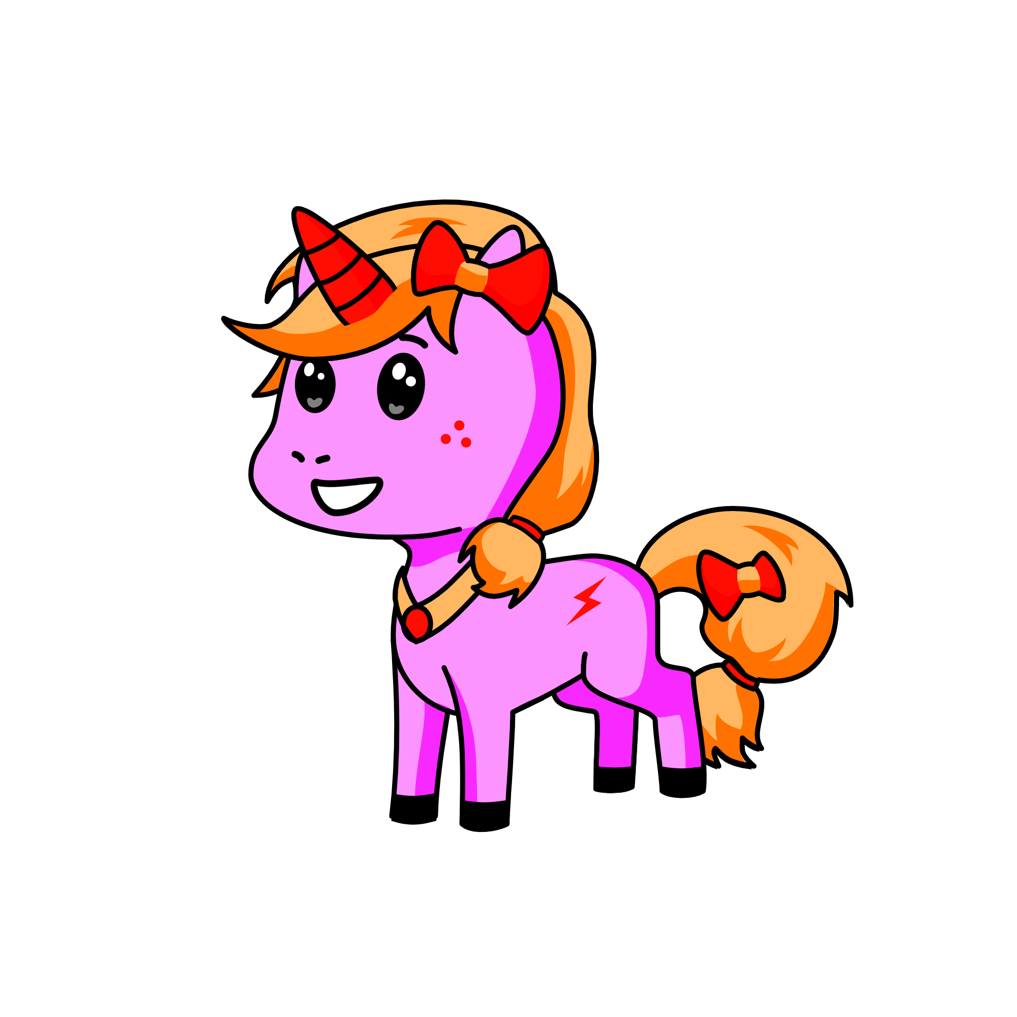 Goldensprite, the unicorn