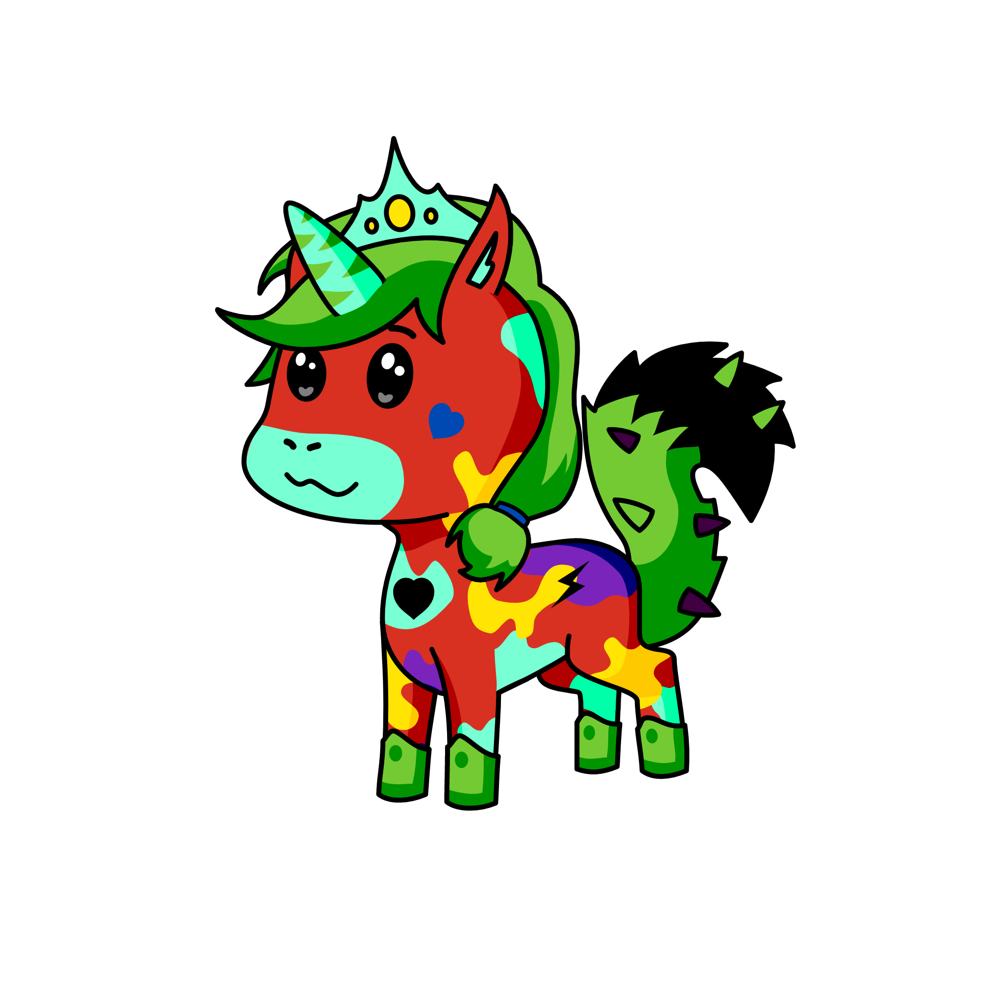 rotten Royal , the unicorn