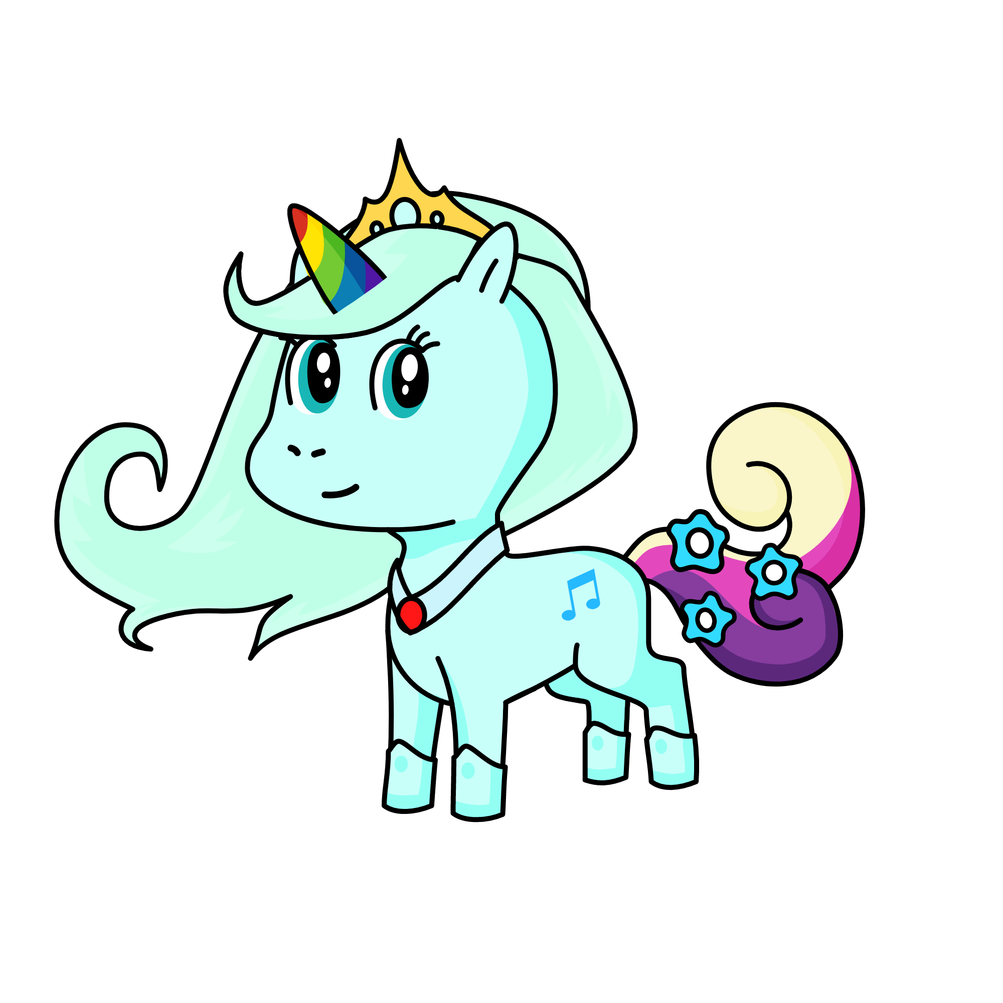 45, the unicorn
